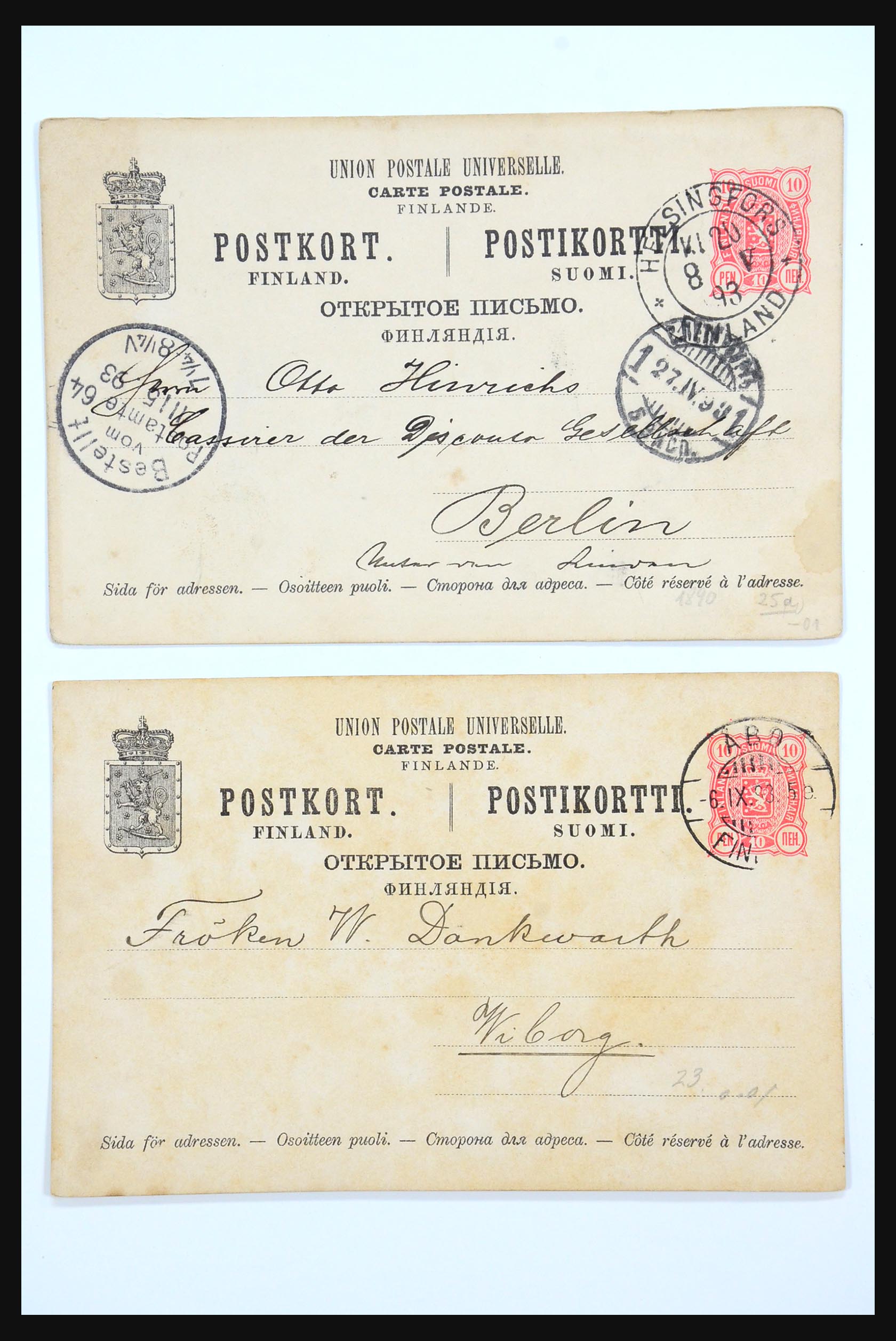 31363 006 - 31363 Finland covers 1874-1974.