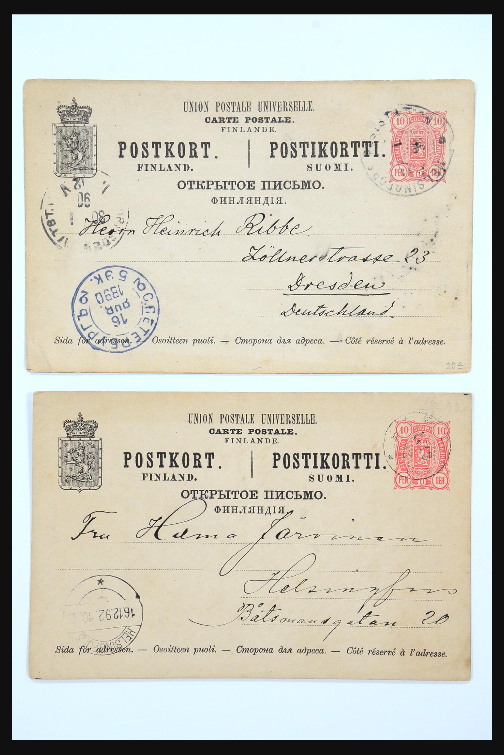 31363 011 - 31363 Finland covers 1874-1974.