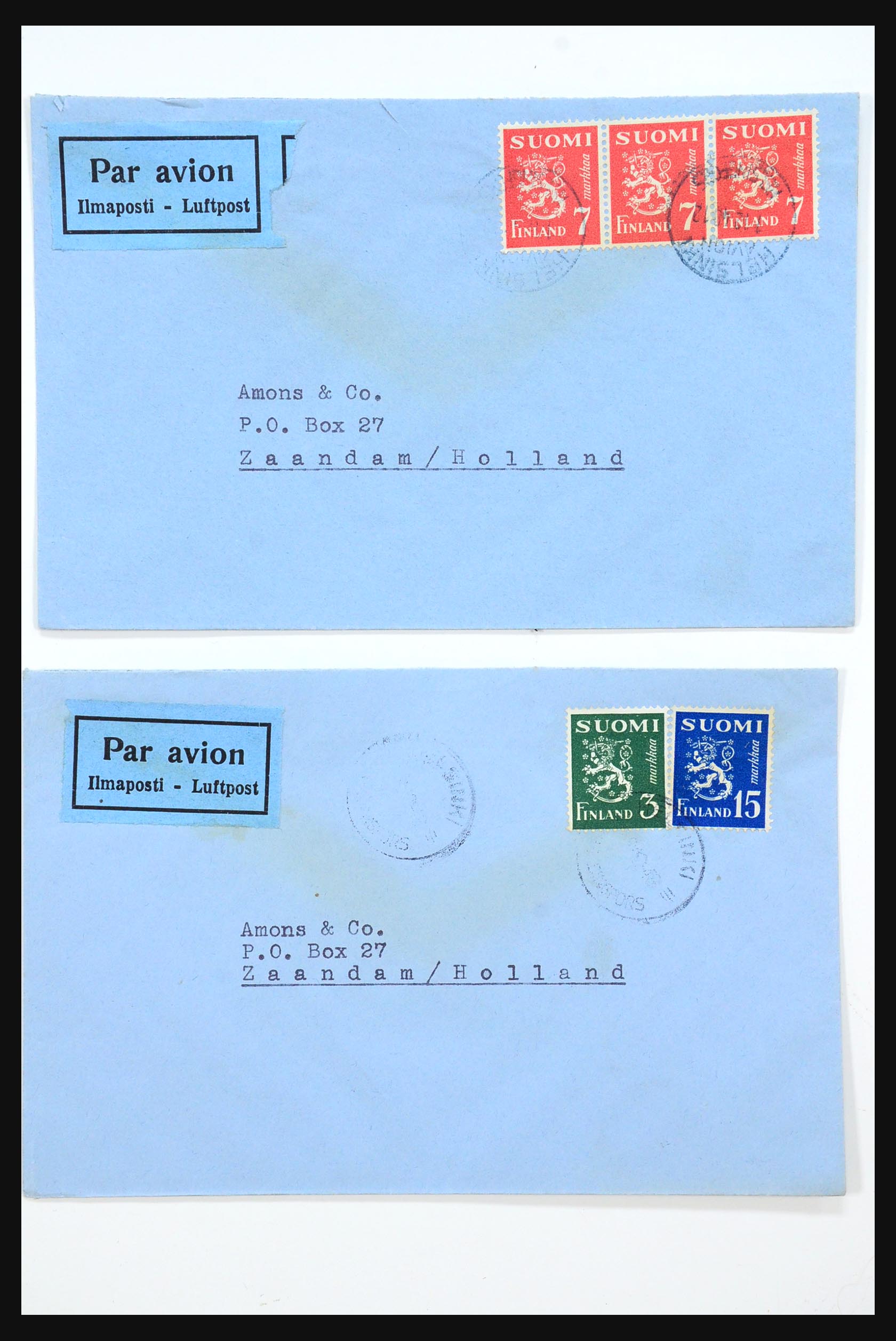 31363 021 - 31363 Finland covers 1874-1974.