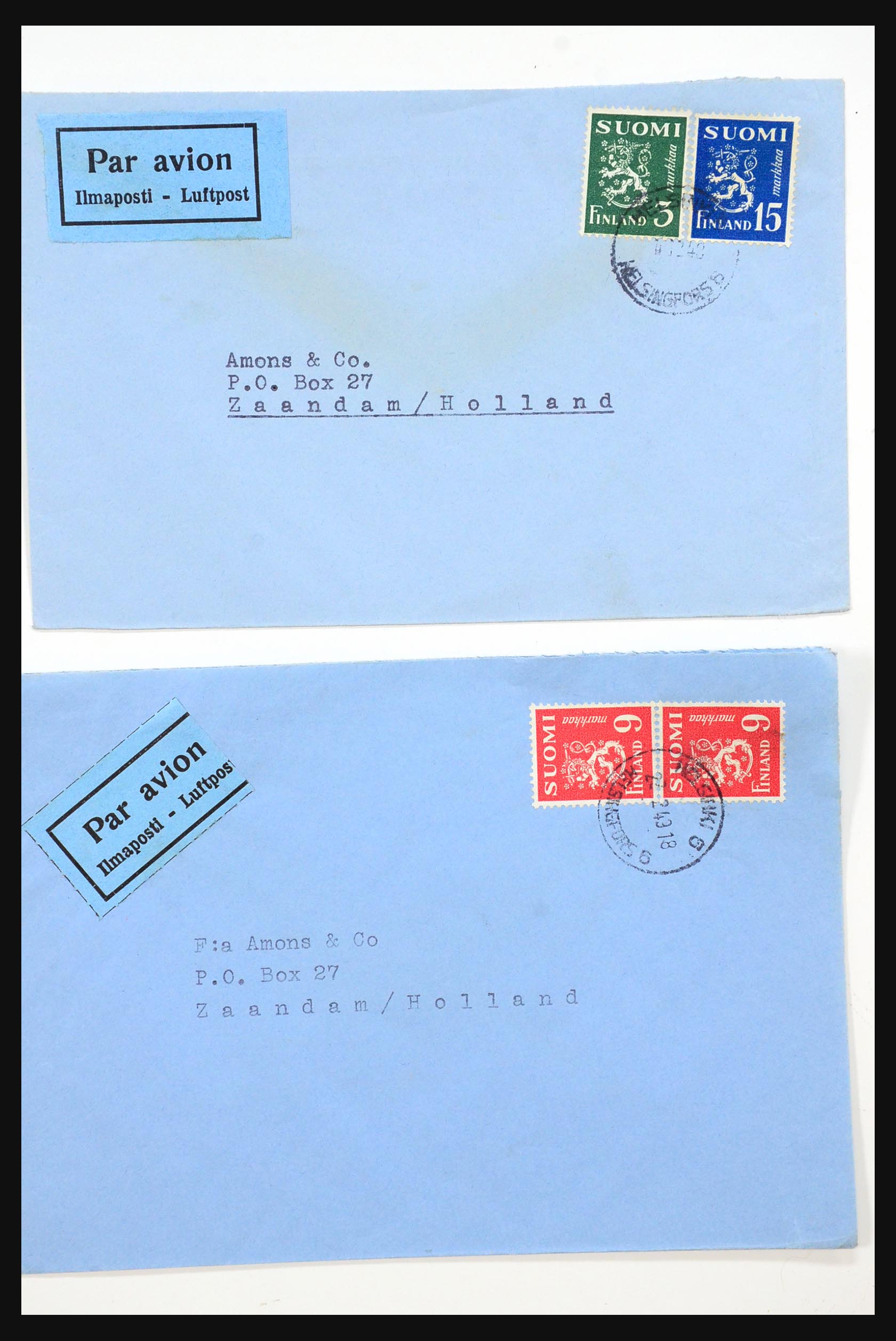 31363 022 - 31363 Finland covers 1874-1974.