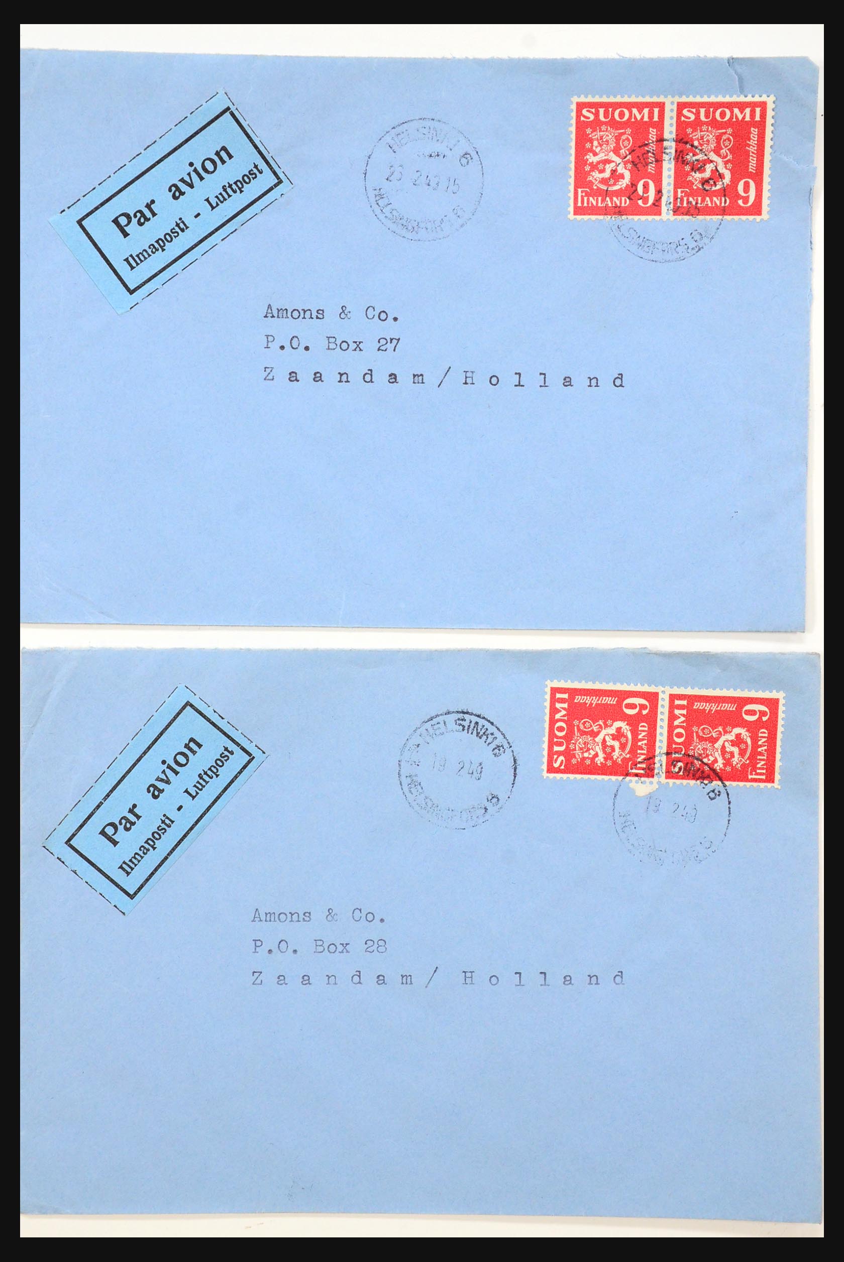 31363 023 - 31363 Finland covers 1874-1974.