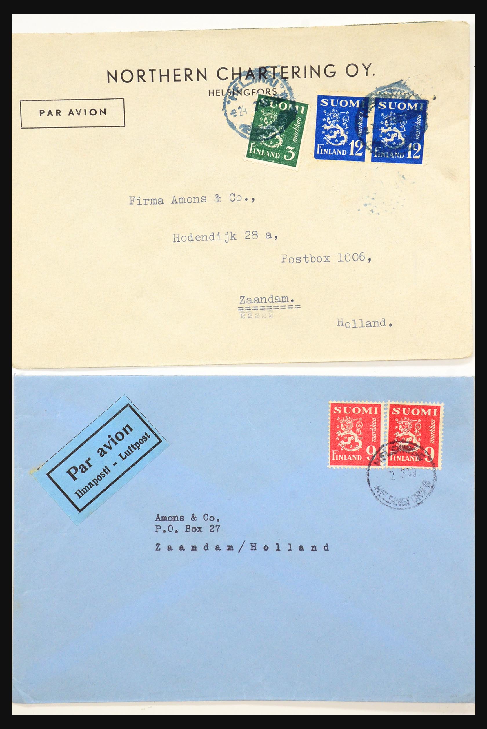 31363 024 - 31363 Finland covers 1874-1974.