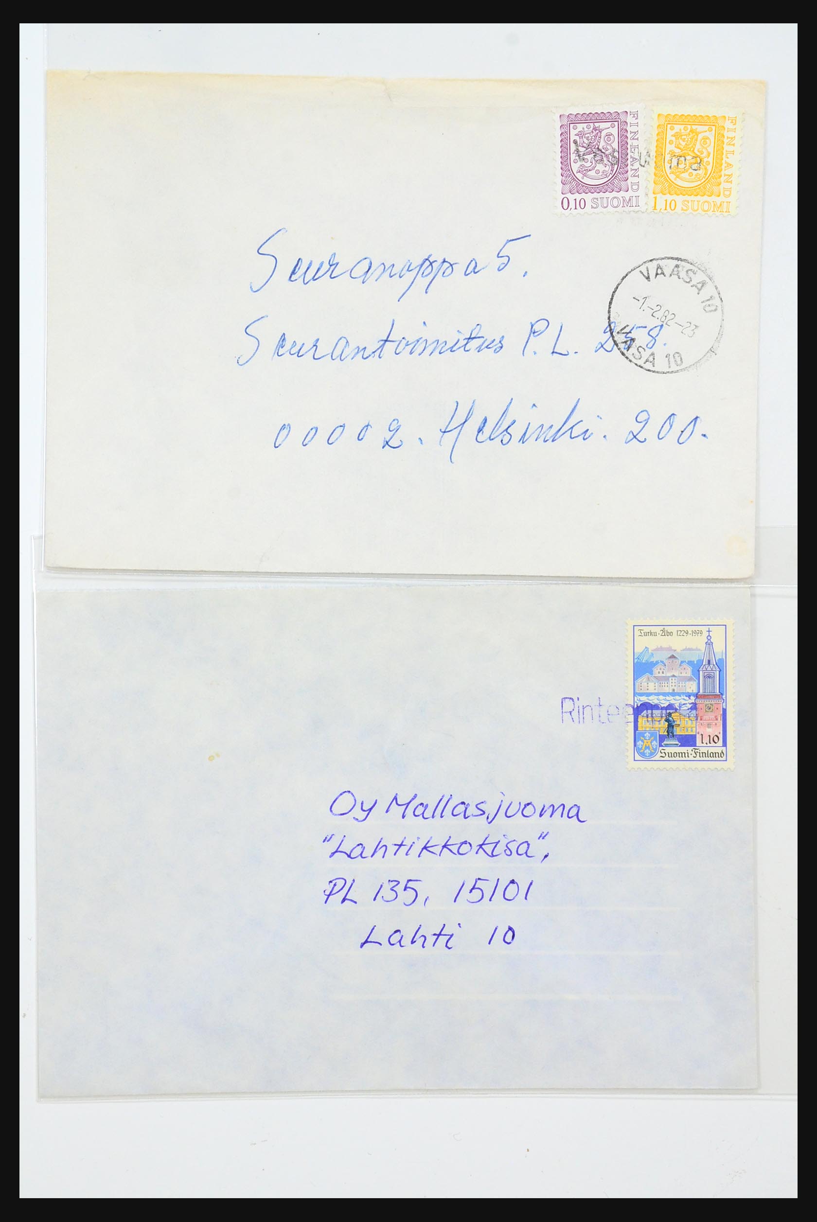 31363 033 - 31363 Finland covers 1874-1974.