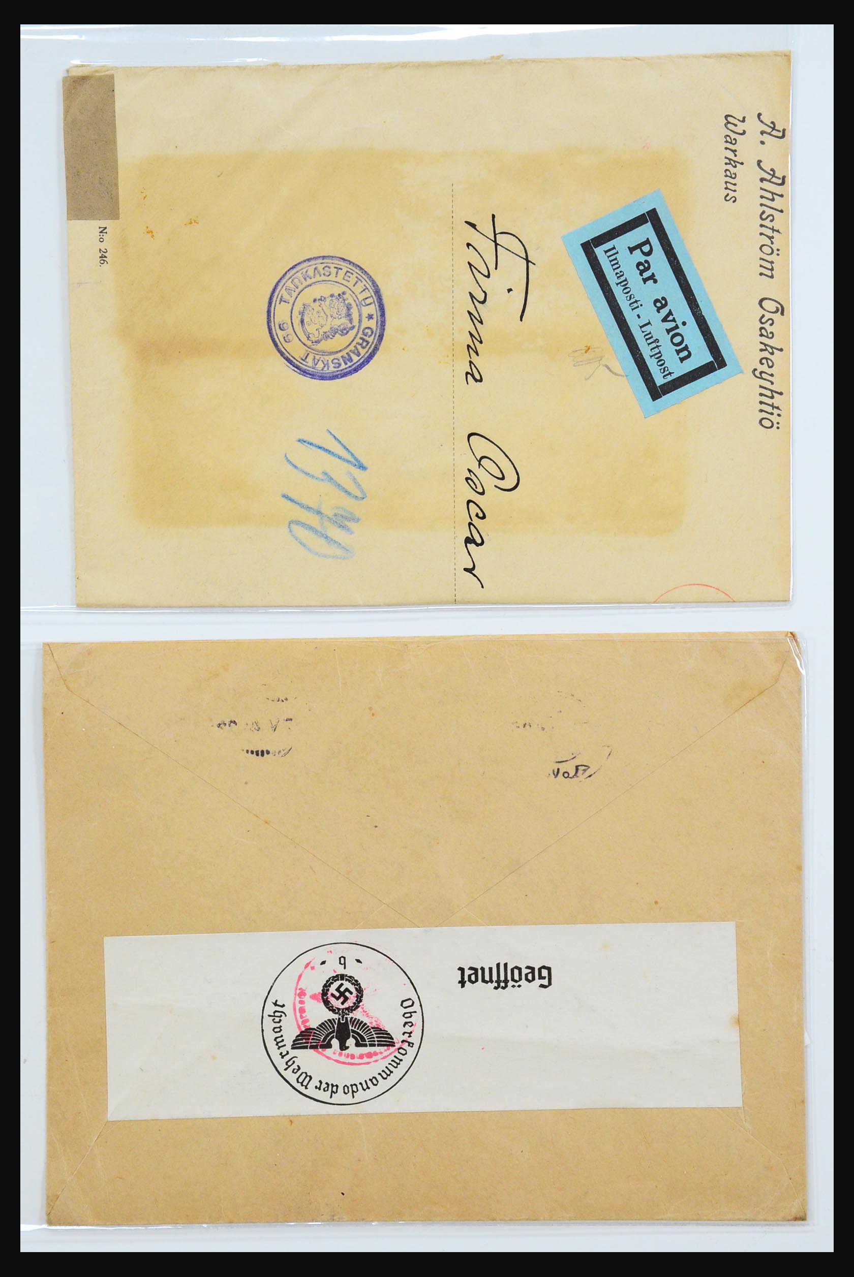 31363 044 - 31363 Finland covers 1874-1974.