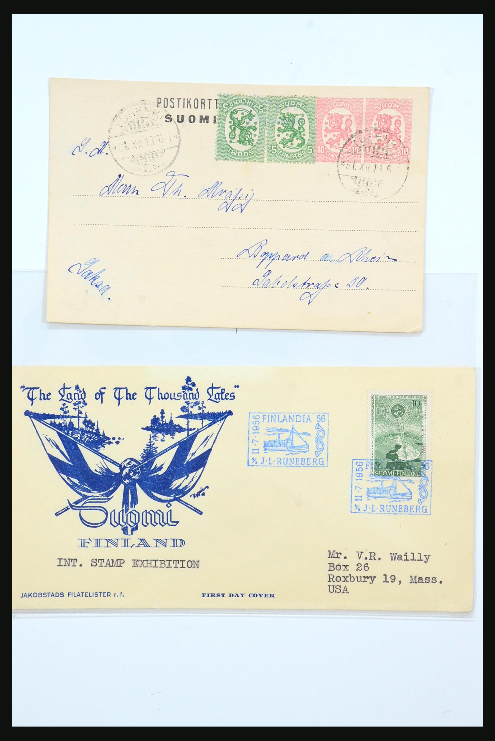 31363 045 - 31363 Finland brieven 1874-1974.