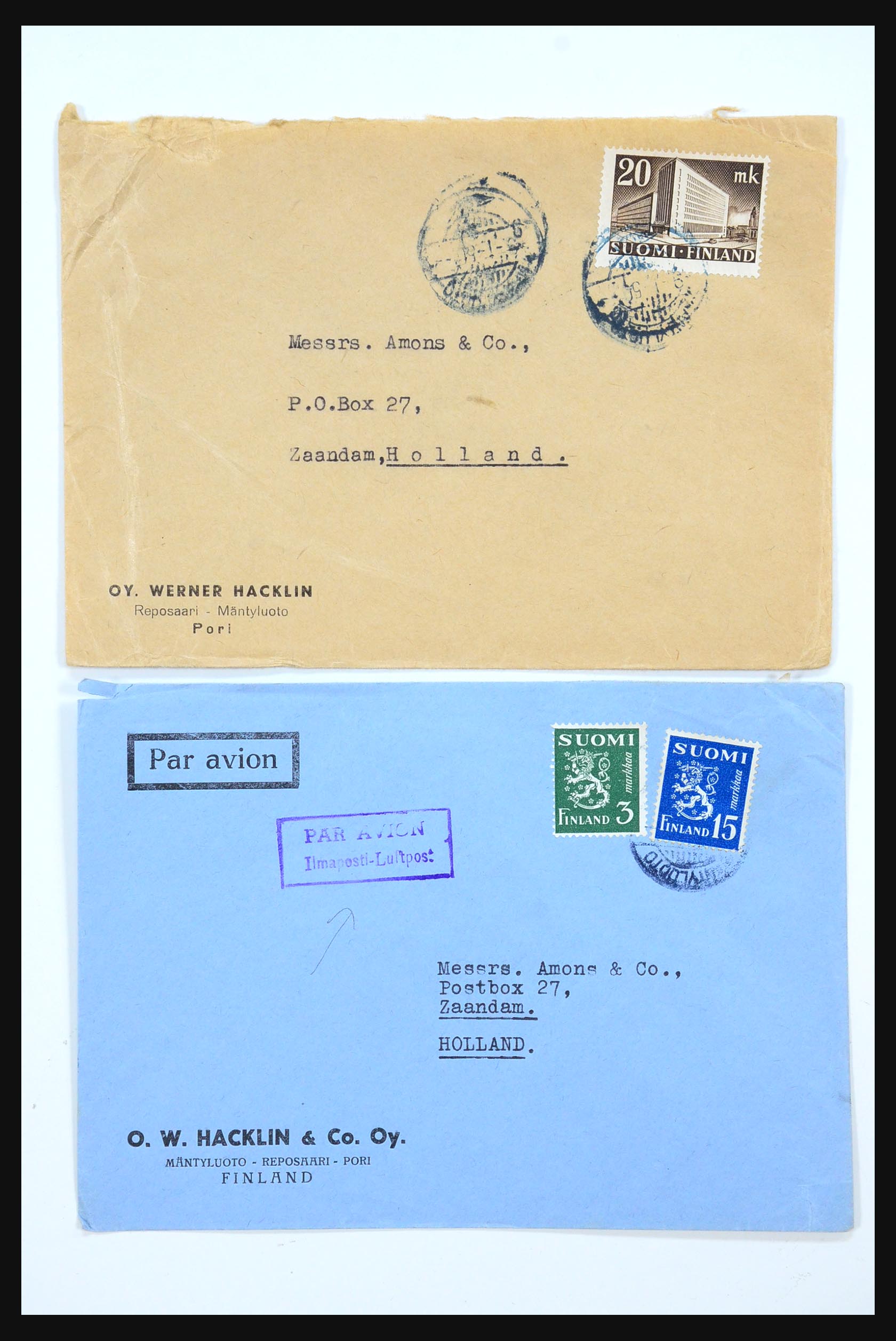 31363 047 - 31363 Finland covers 1874-1974.