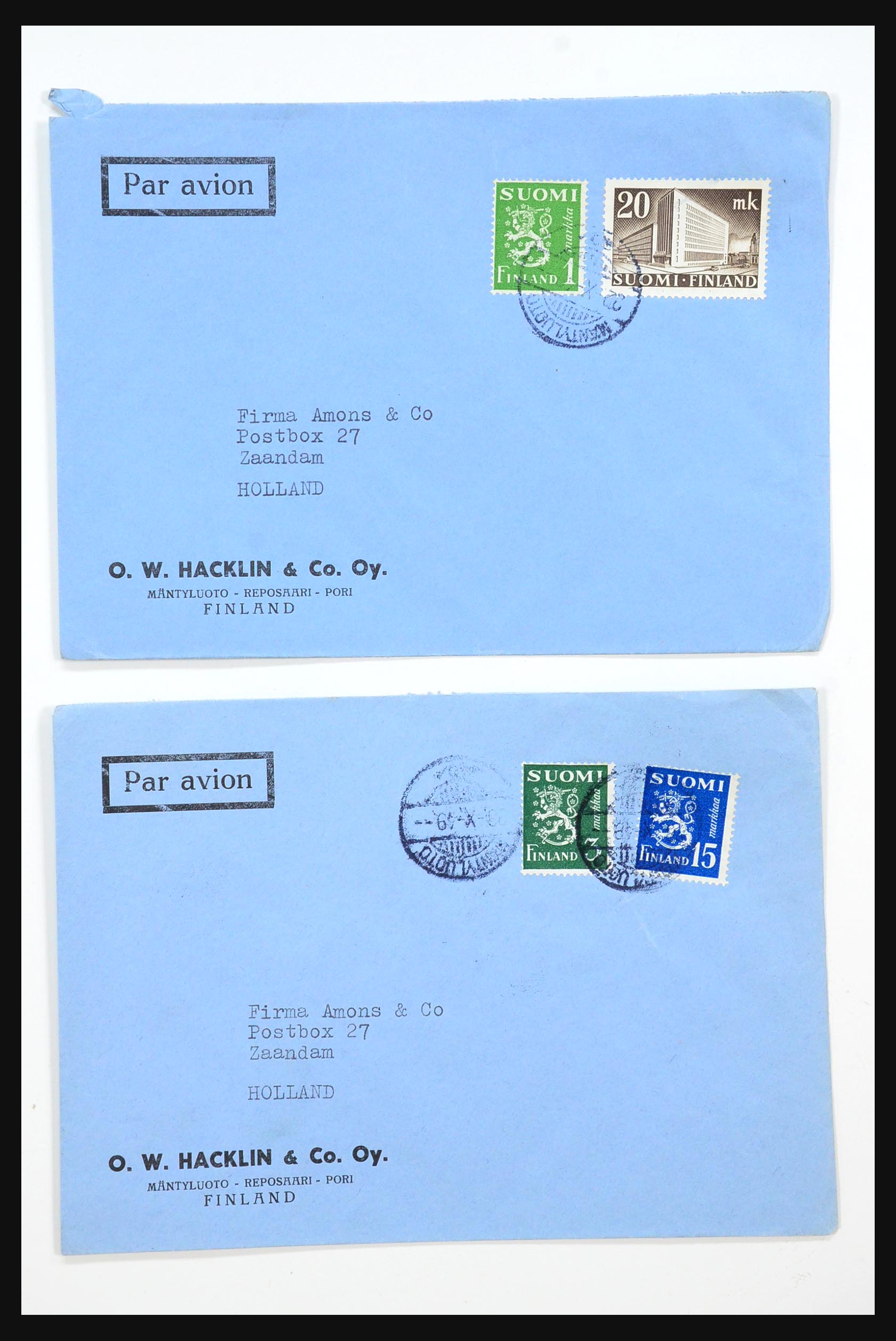 31363 050 - 31363 Finland covers 1874-1974.