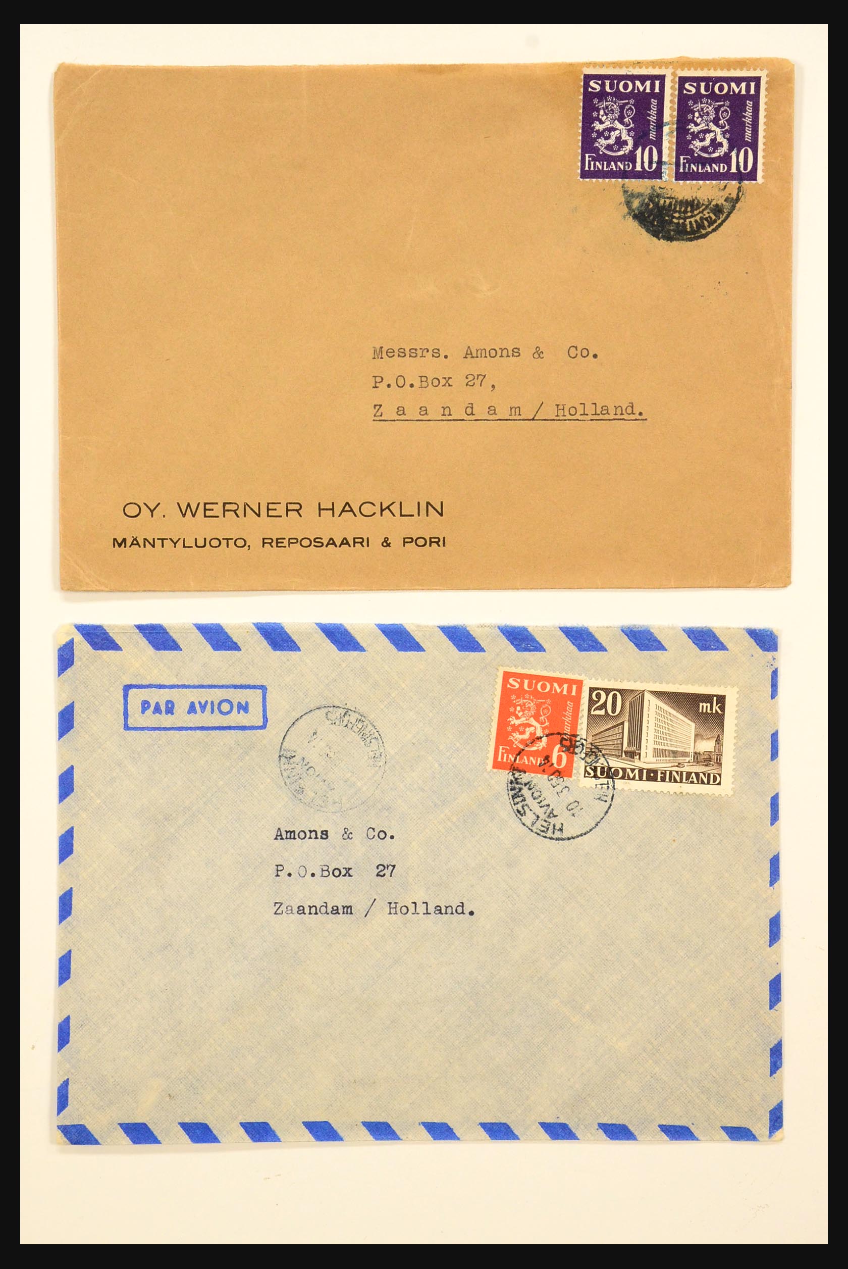 31363 053 - 31363 Finland brieven 1874-1974.