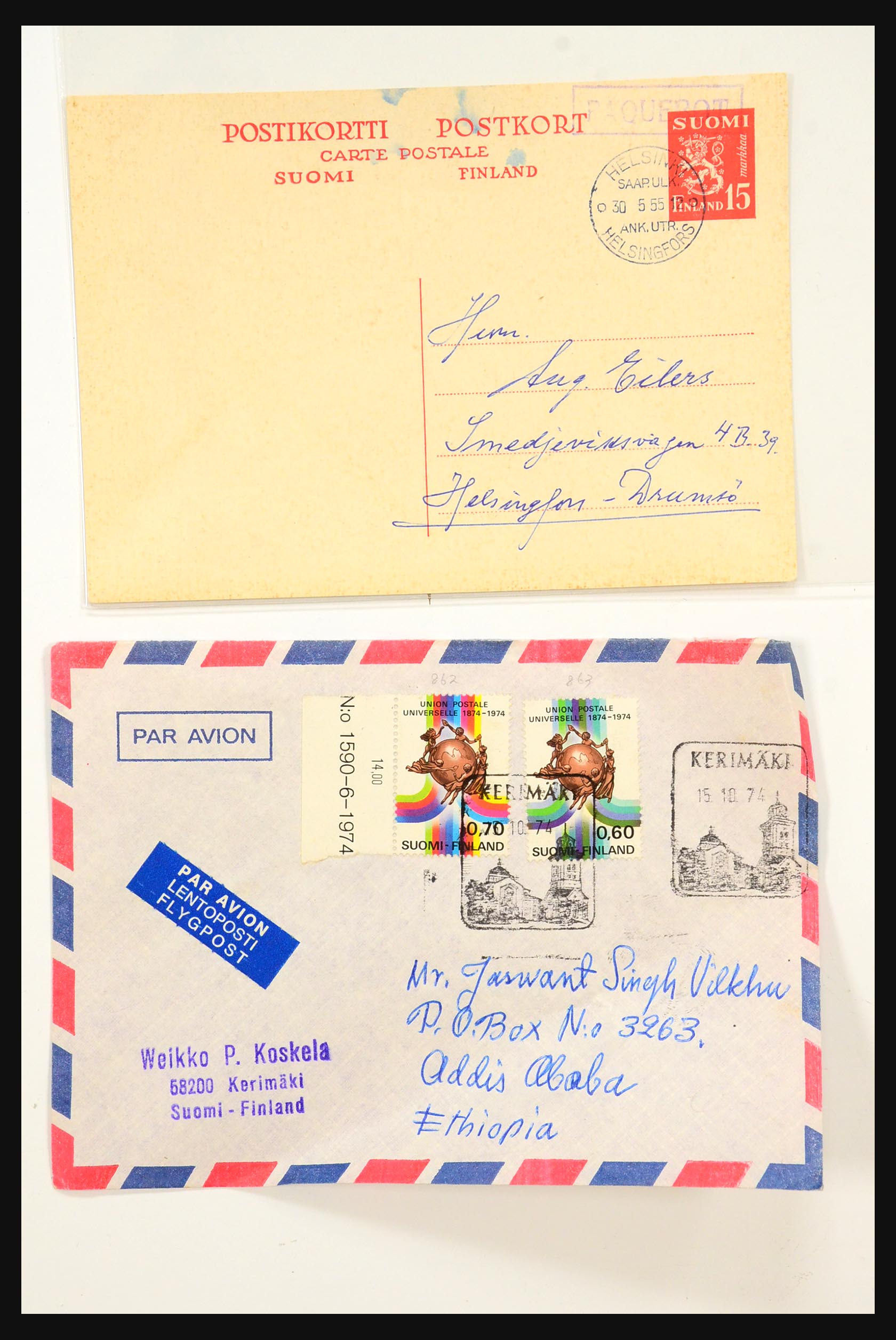 31363 057 - 31363 Finland brieven 1874-1974.