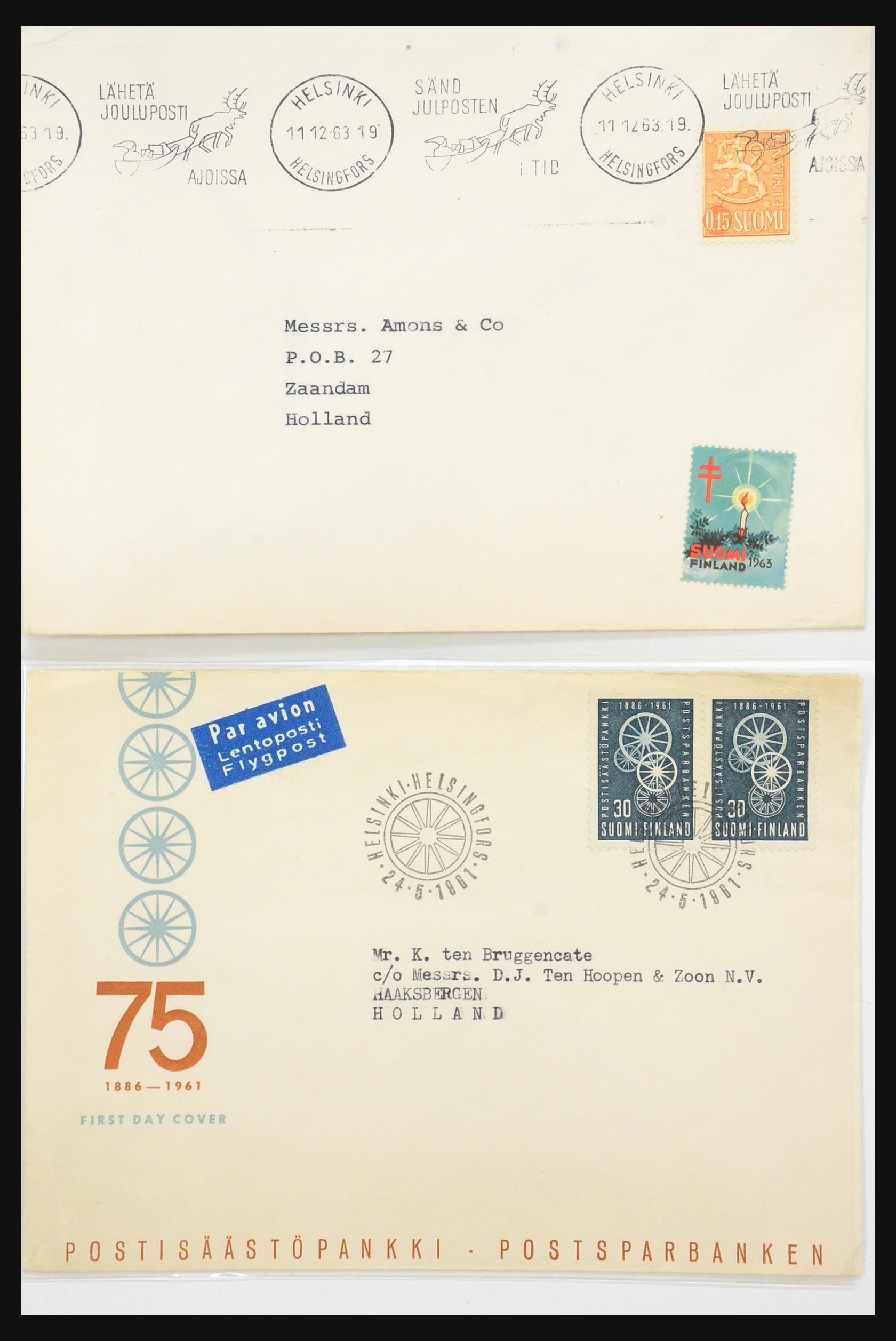 31363 060 - 31363 Finland brieven 1874-1974.