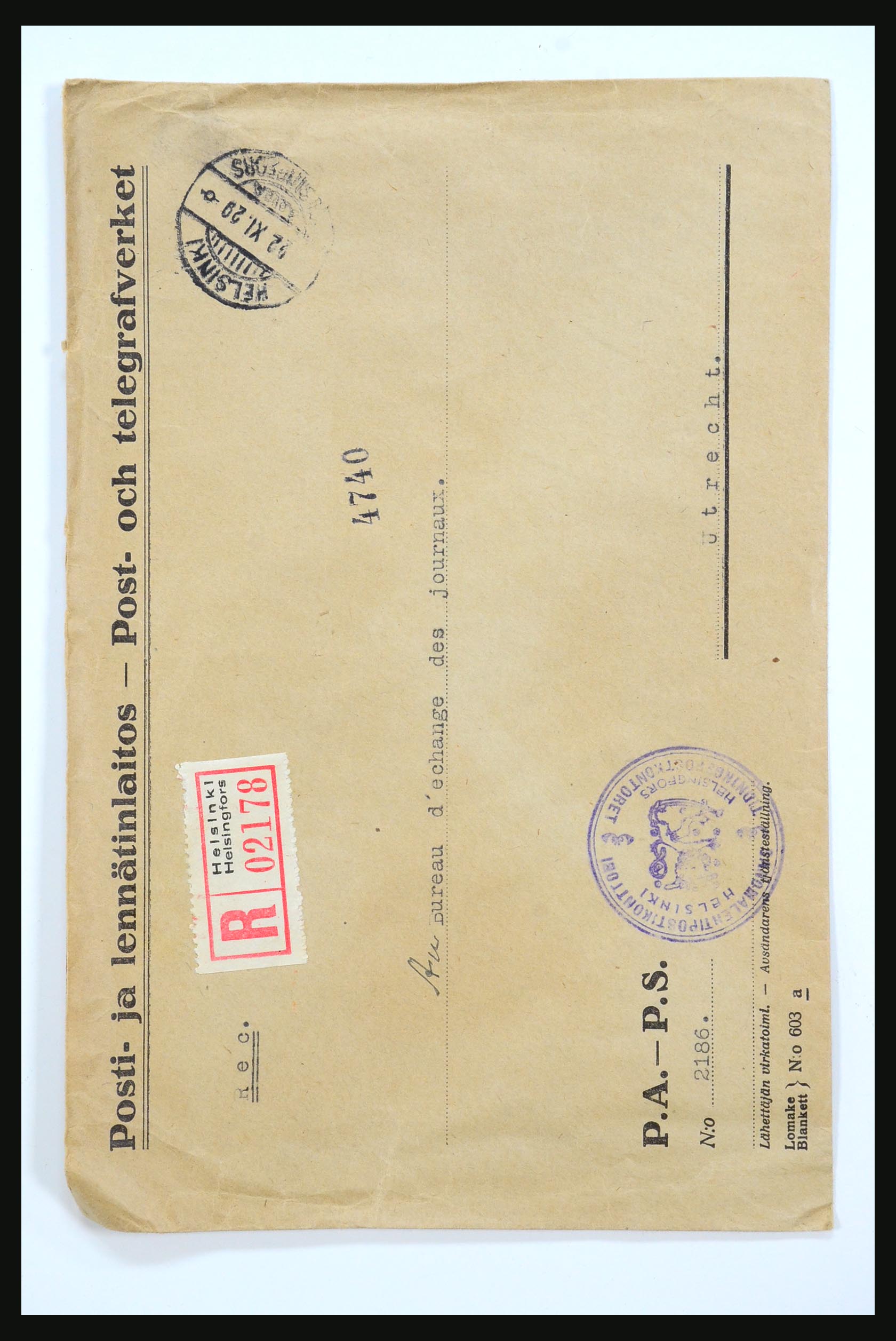 31363 066 - 31363 Finland brieven 1874-1974.
