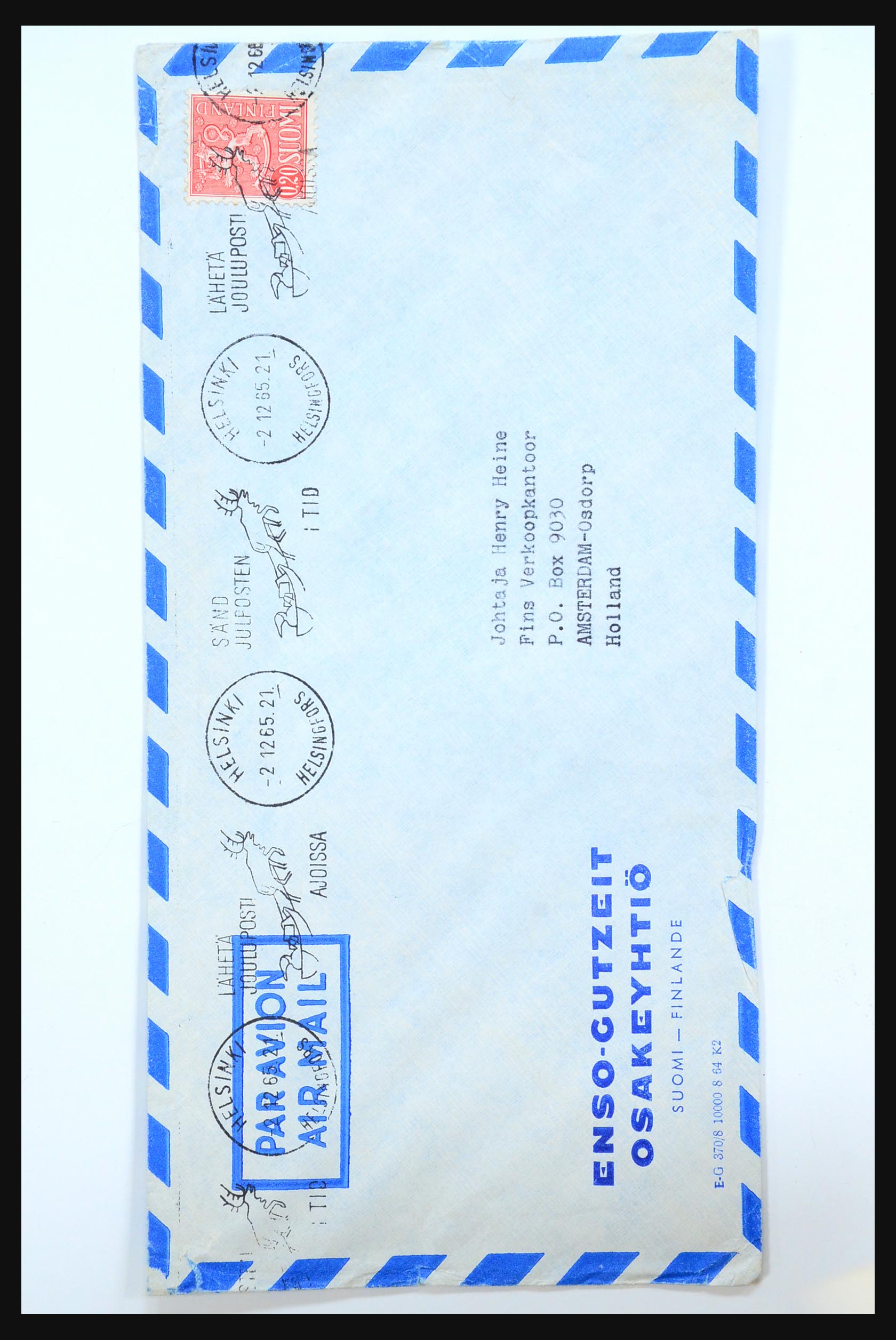 31363 080 - 31363 Finland brieven 1874-1974.