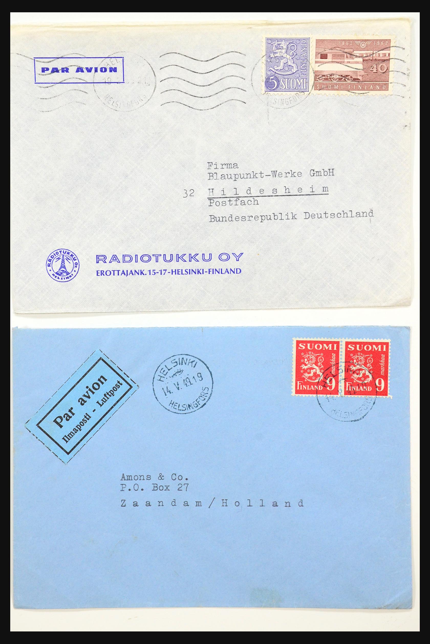 31363 126 - 31363 Finland brieven 1874-1974.