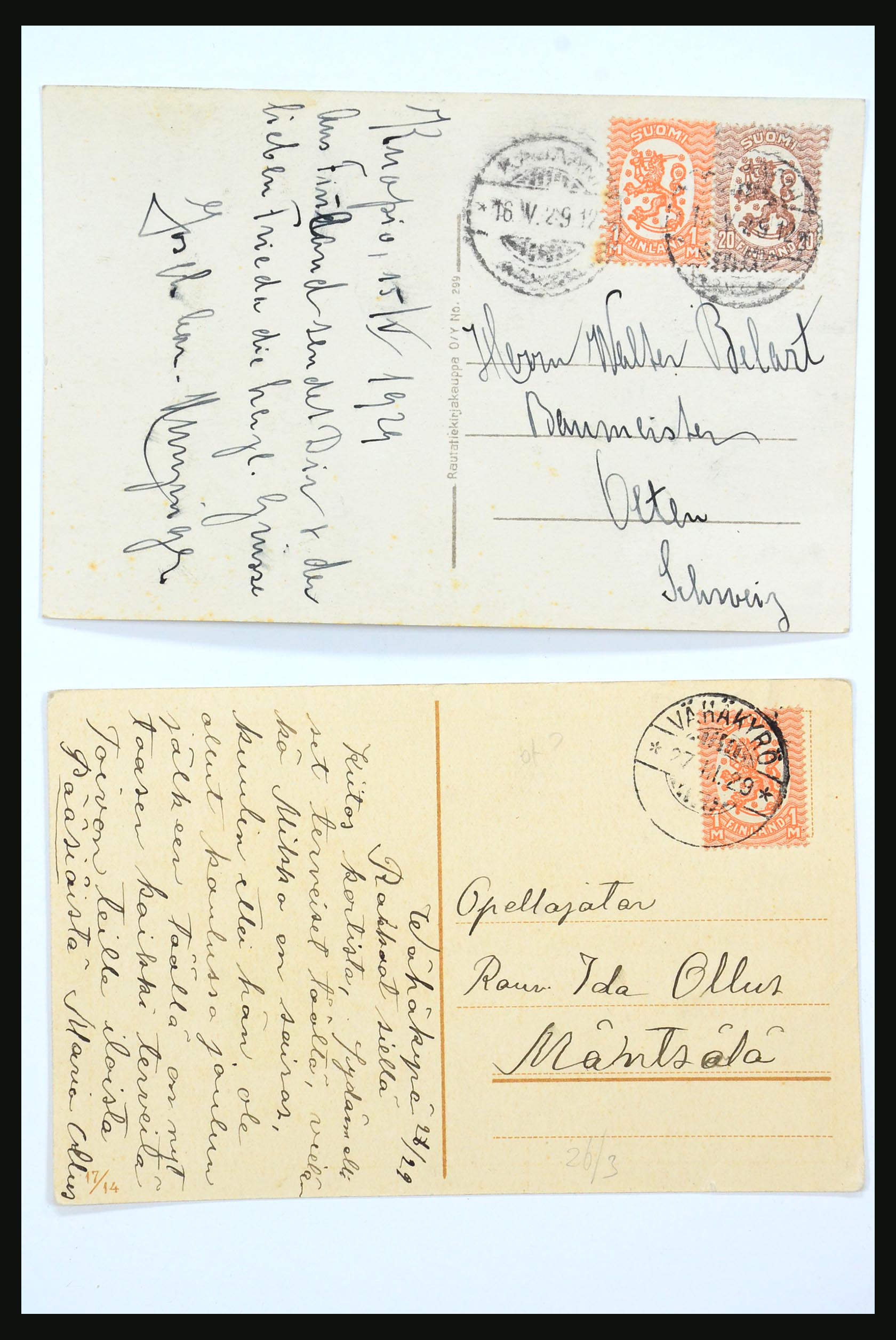 31363 161 - 31363 Finland brieven 1874-1974.