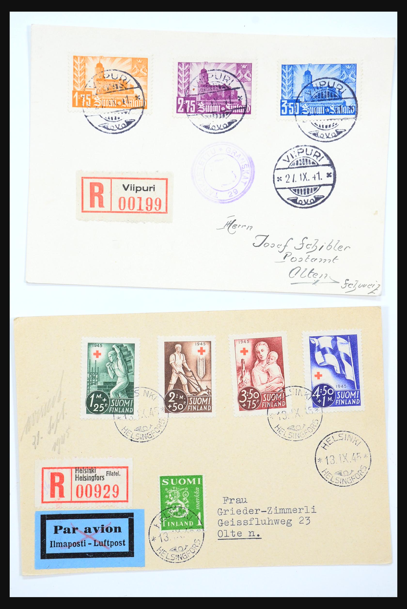 31363 166 - 31363 Finland brieven 1874-1974.