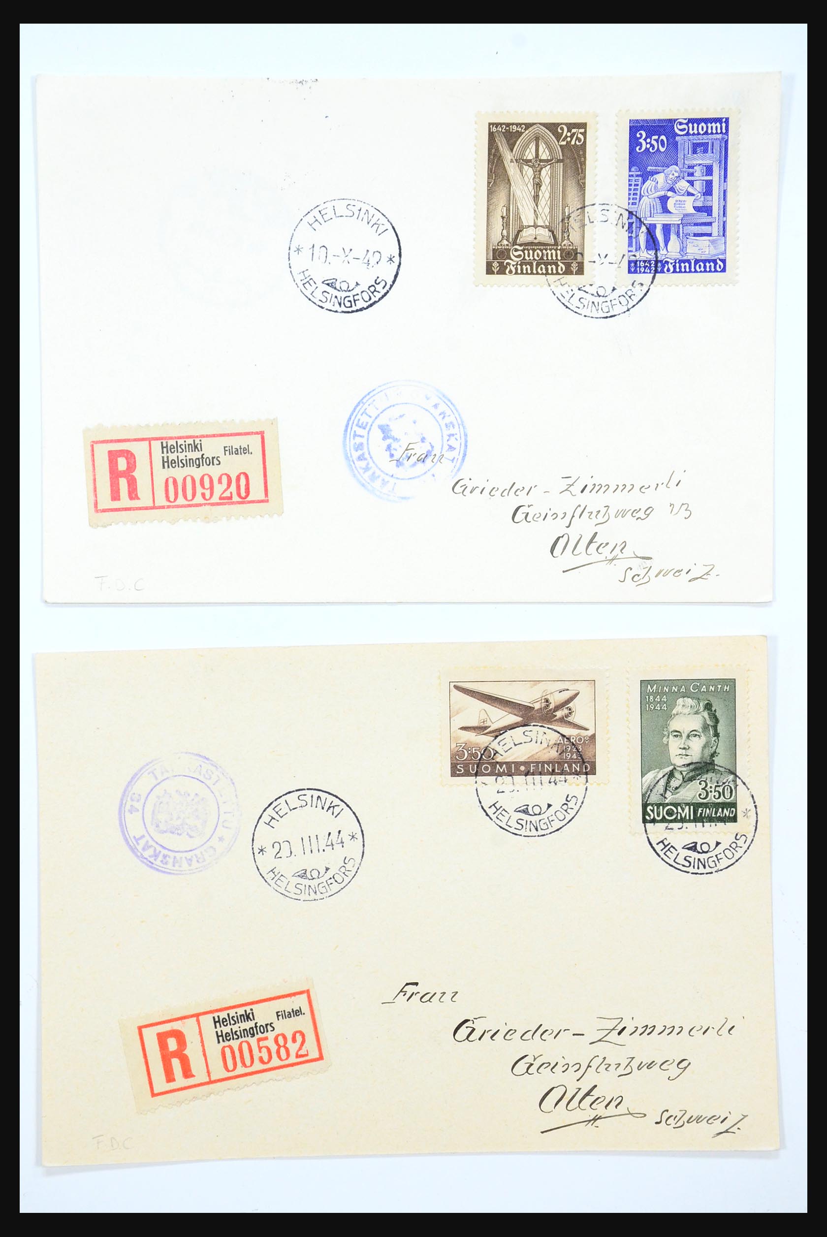 31363 167 - 31363 Finland brieven 1874-1974.
