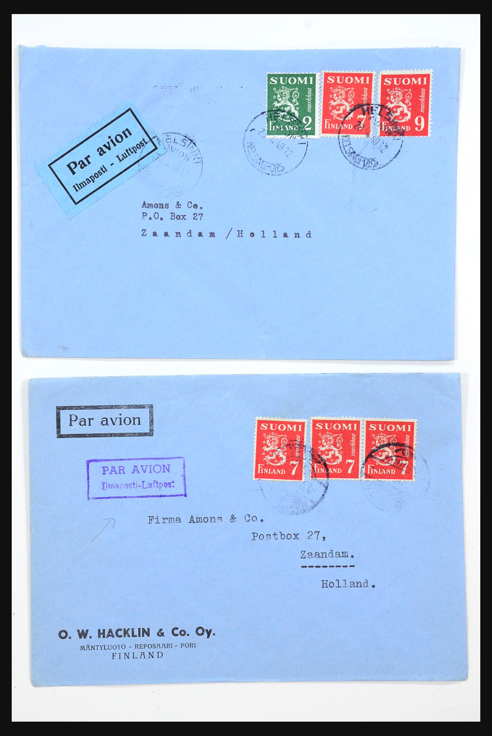 31363 170 - 31363 Finland brieven 1874-1974.