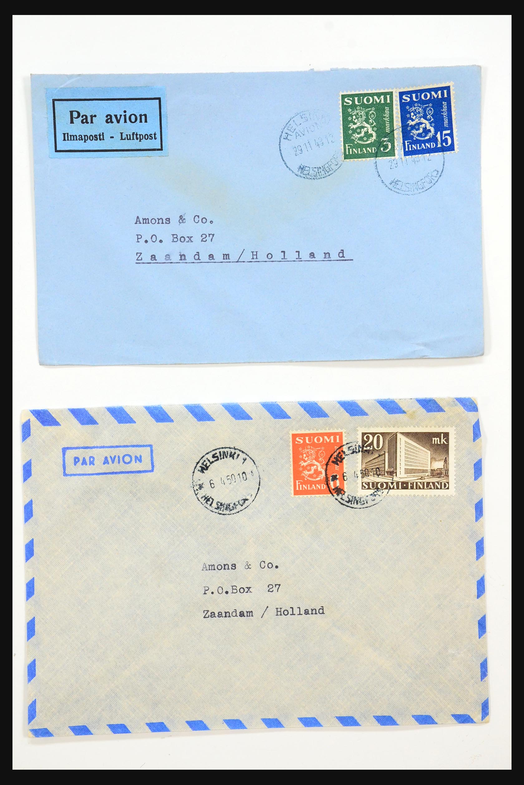 31363 175 - 31363 Finland brieven 1874-1974.