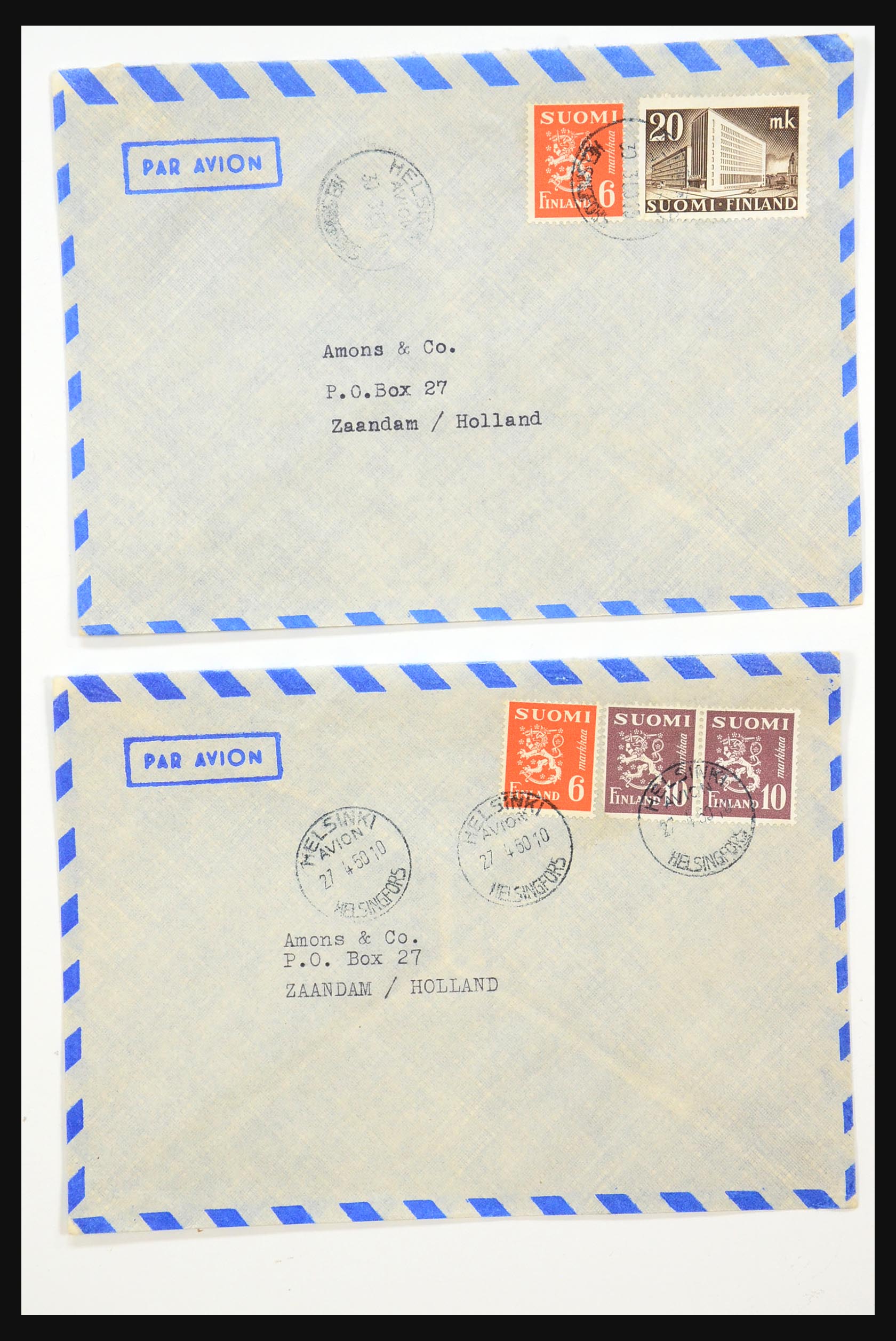 31363 176 - 31363 Finland brieven 1874-1974.