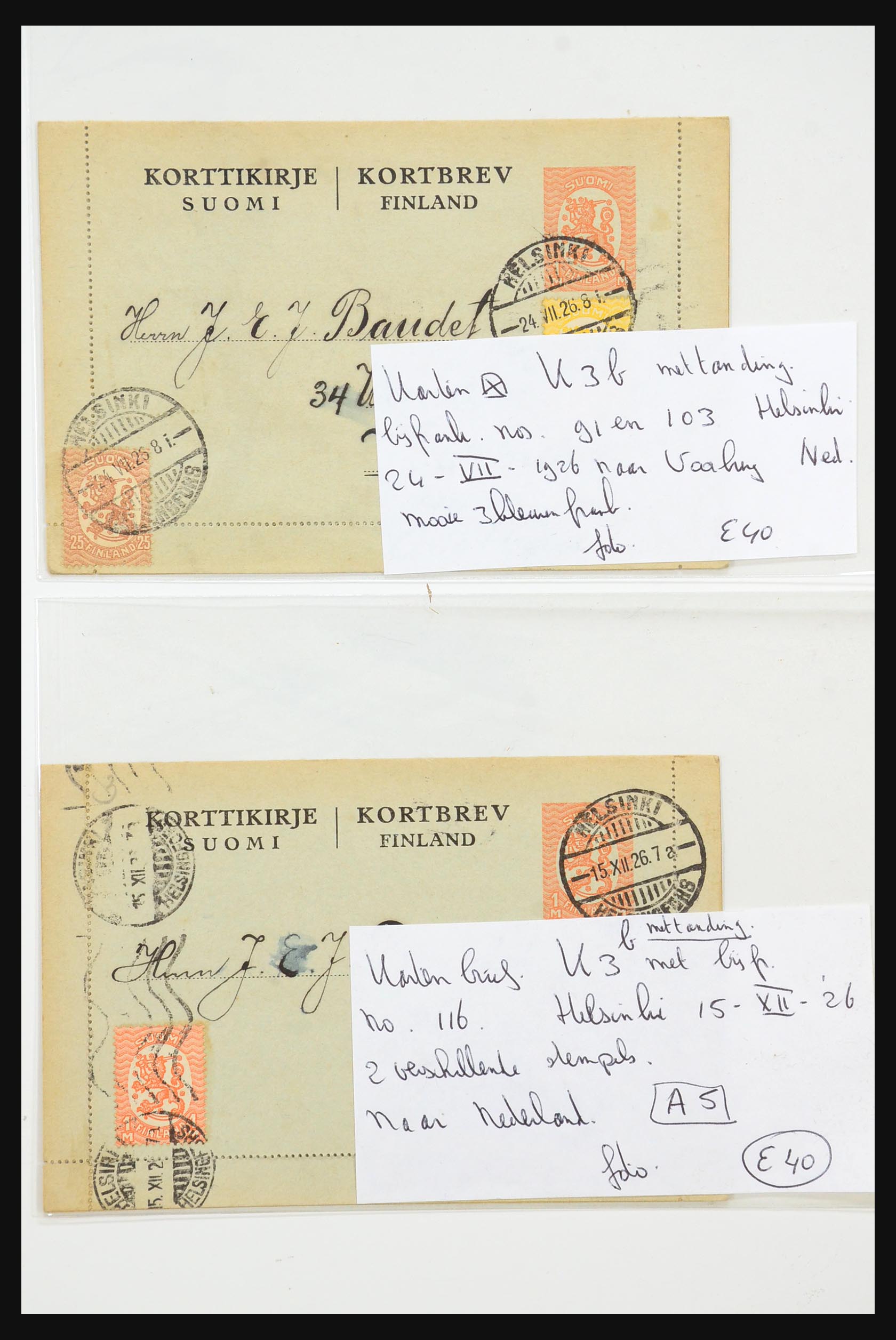 31363 209 - 31363 Finland brieven 1874-1974.