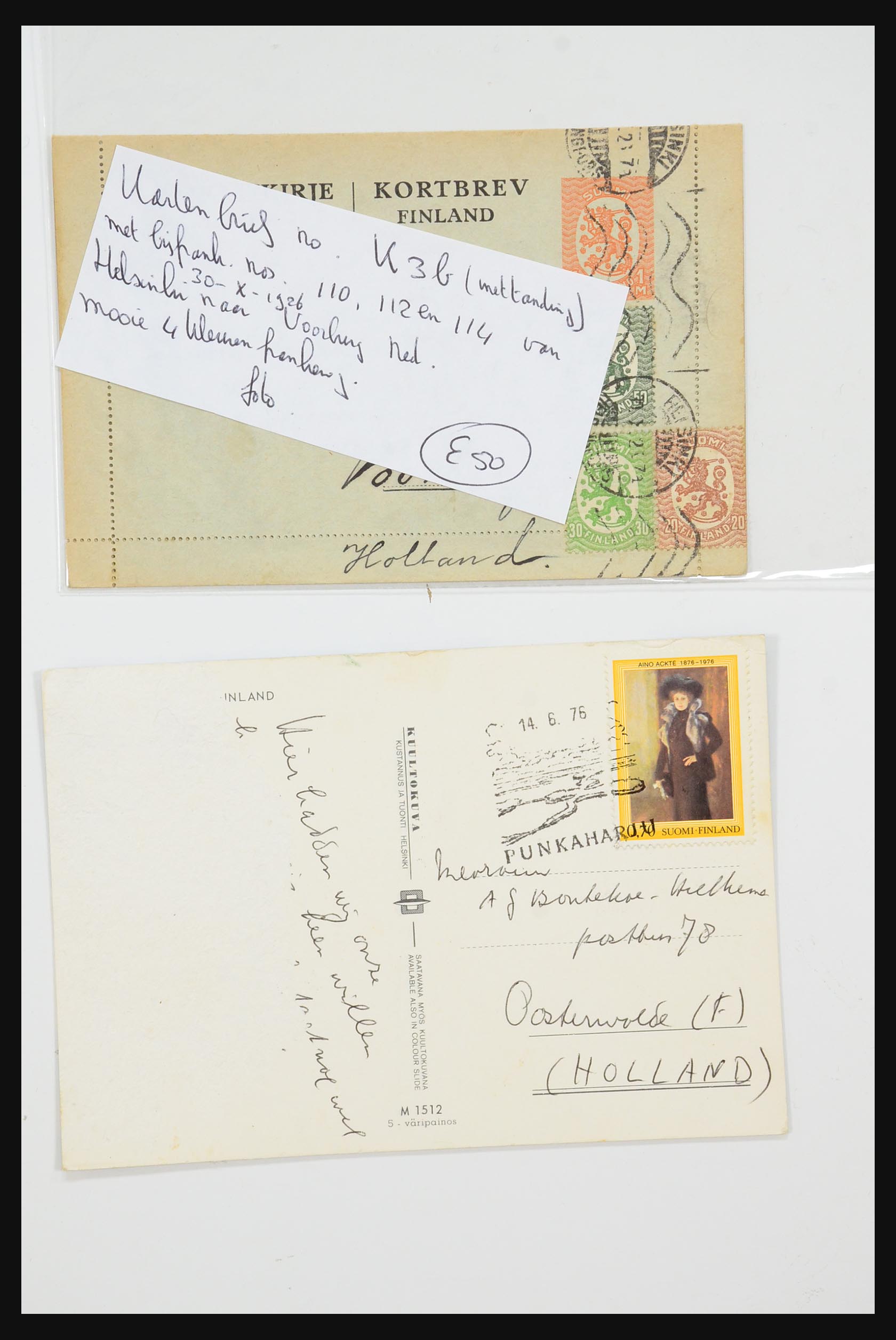31363 210 - 31363 Finland brieven 1874-1974.