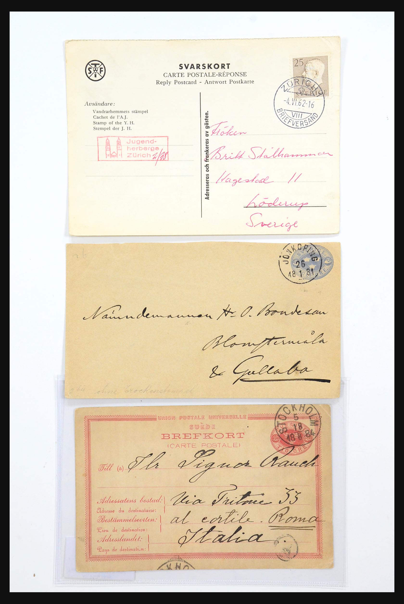 31364 002 - 31364 Sweden covers 1864-1960.