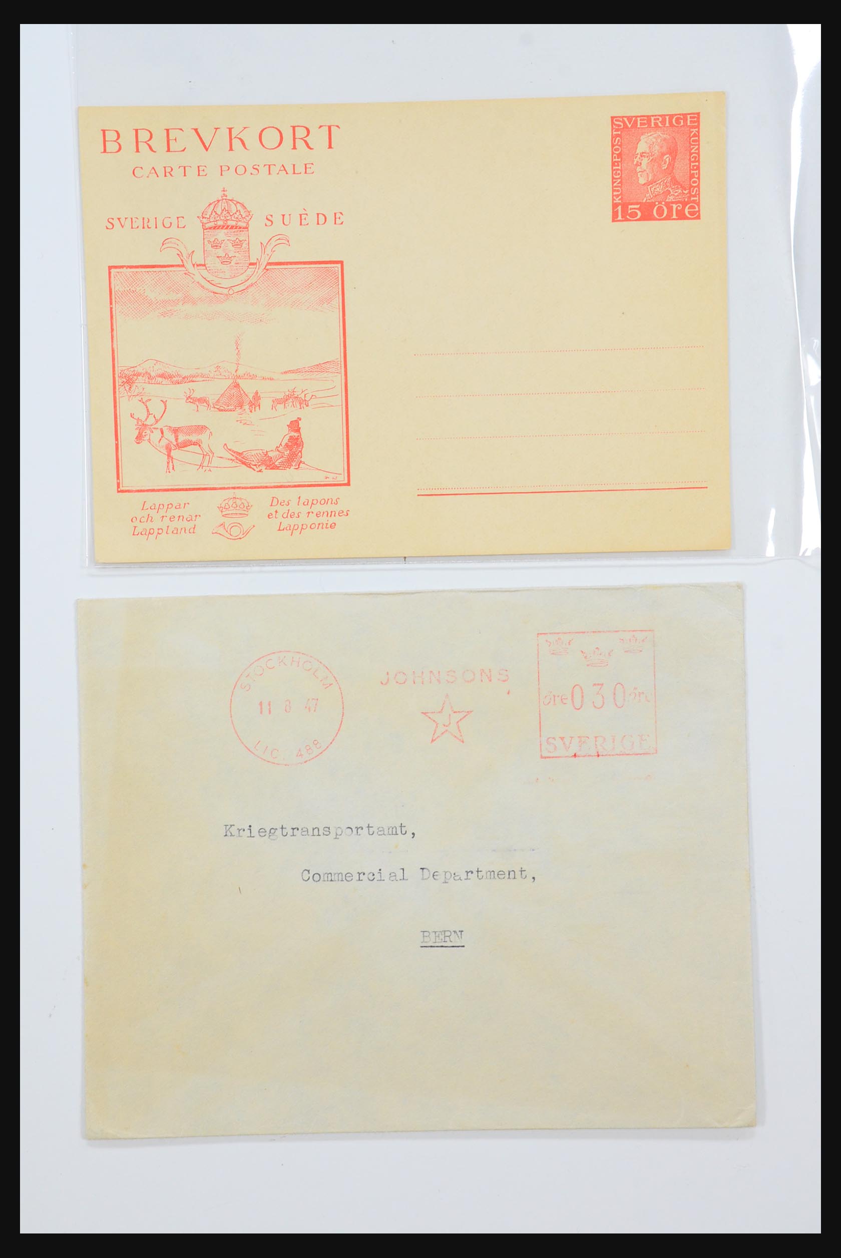 31364 005 - 31364 Zweden brieven 1864-1960.
