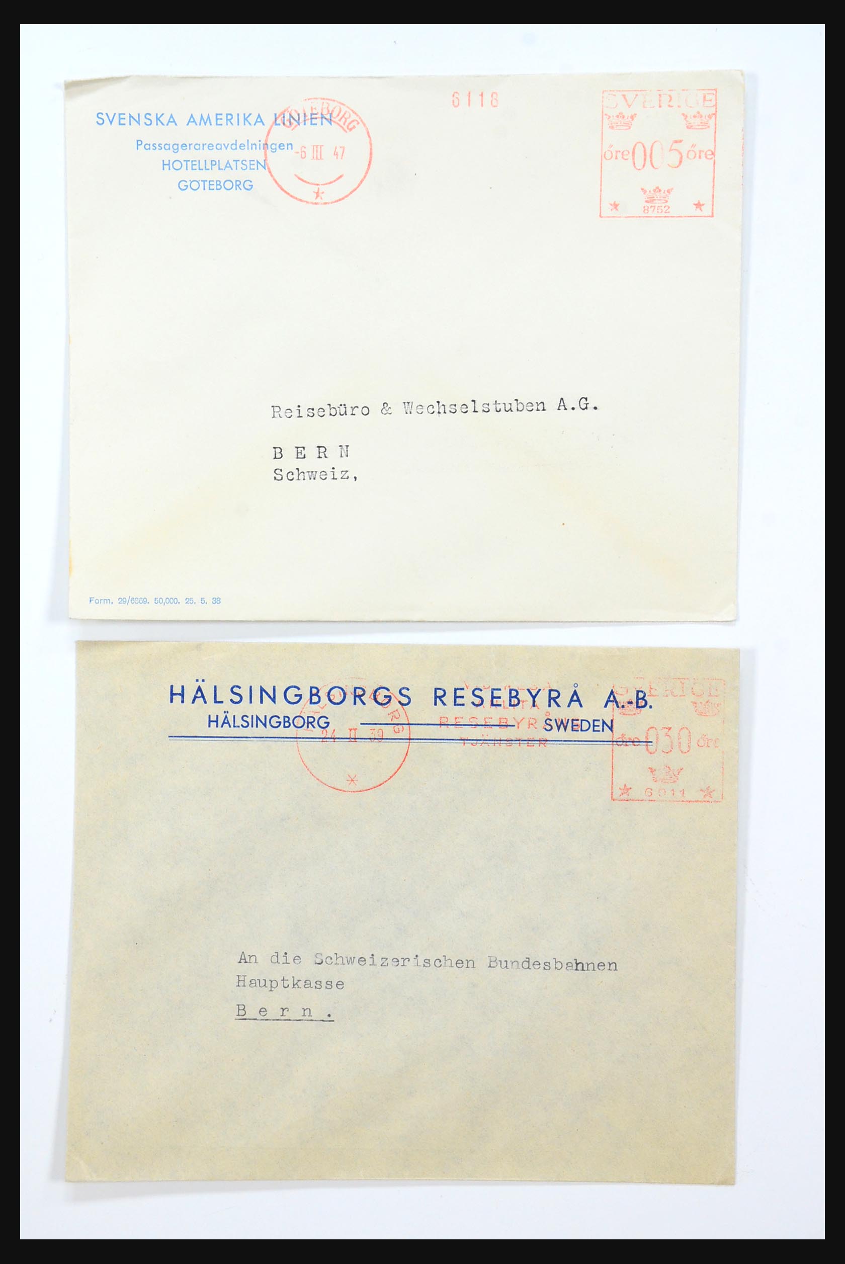 31364 008 - 31364 Zweden brieven 1864-1960.