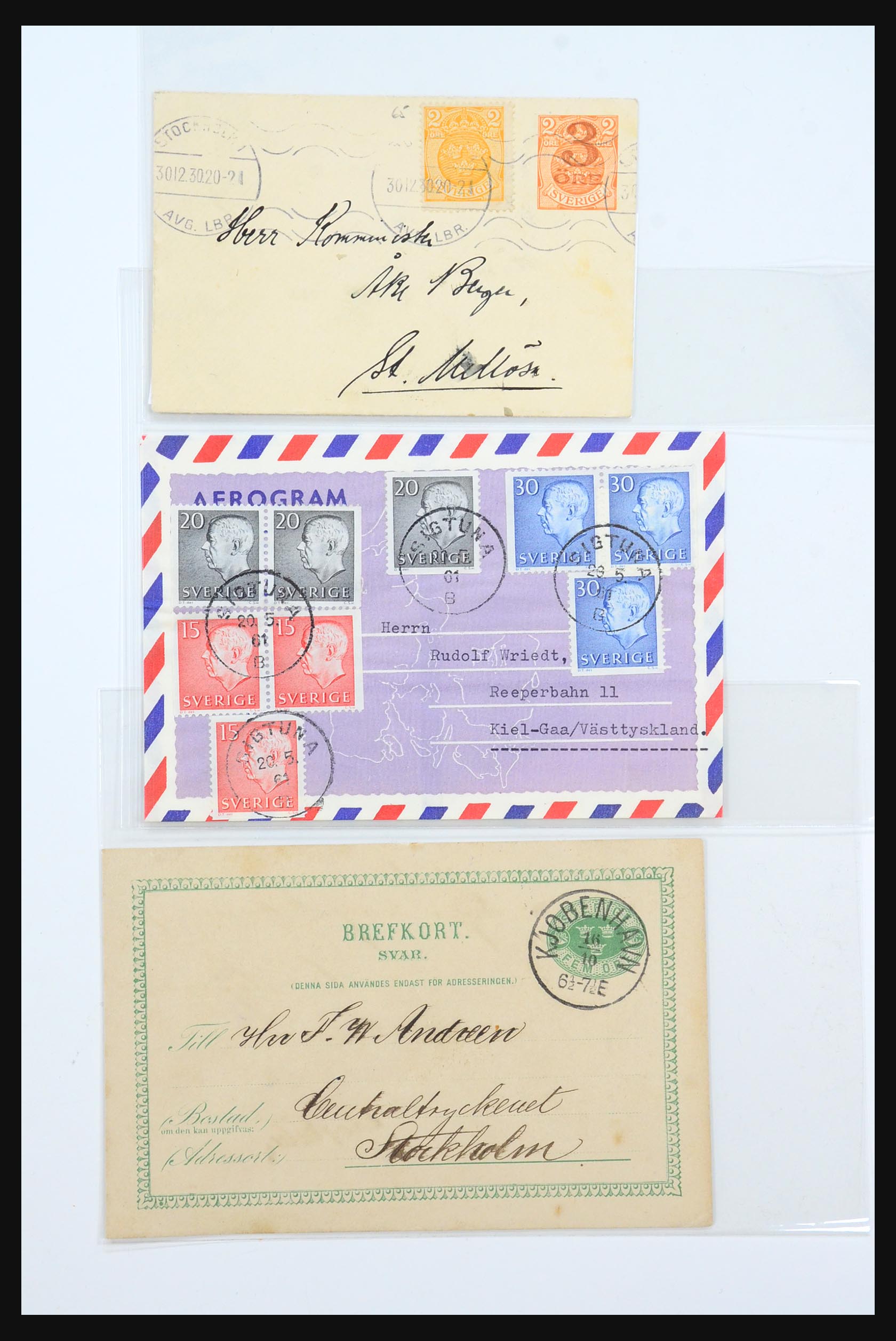 31364 013 - 31364 Zweden brieven 1864-1960.