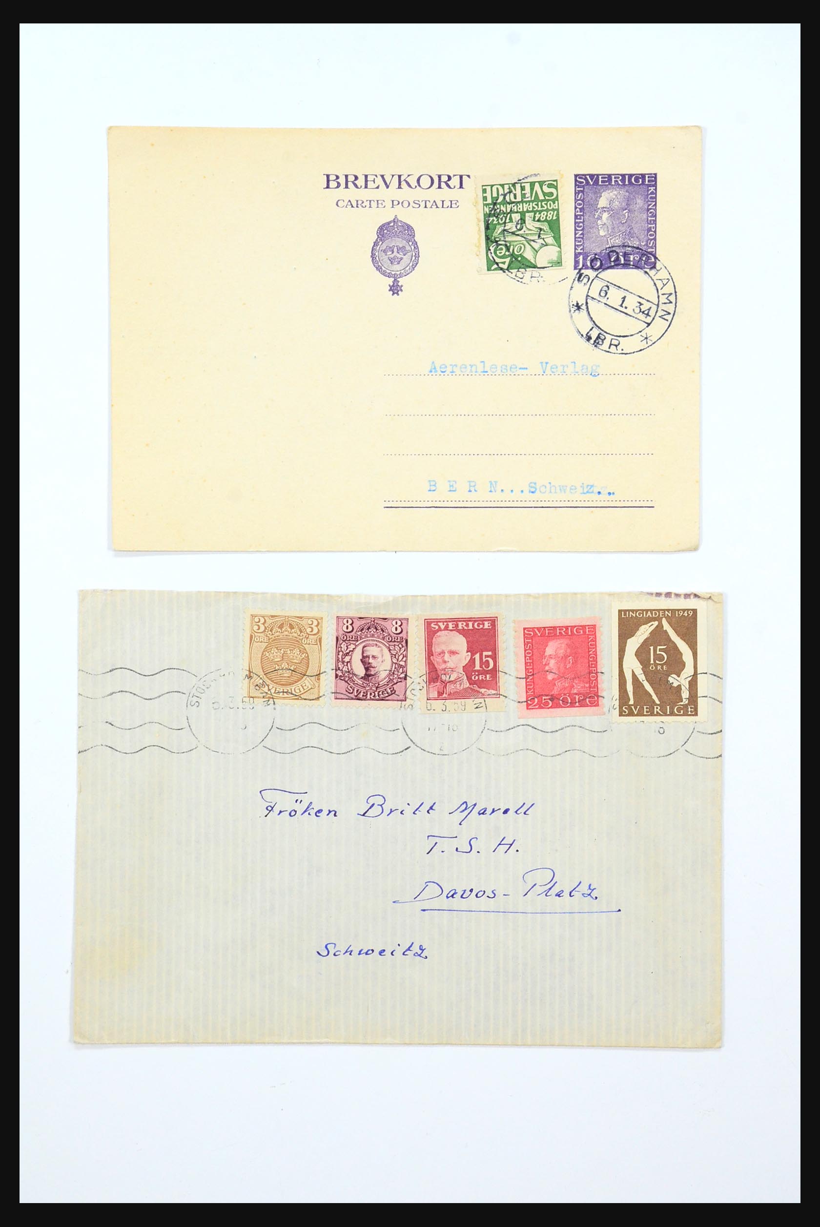 31364 016 - 31364 Zweden brieven 1864-1960.