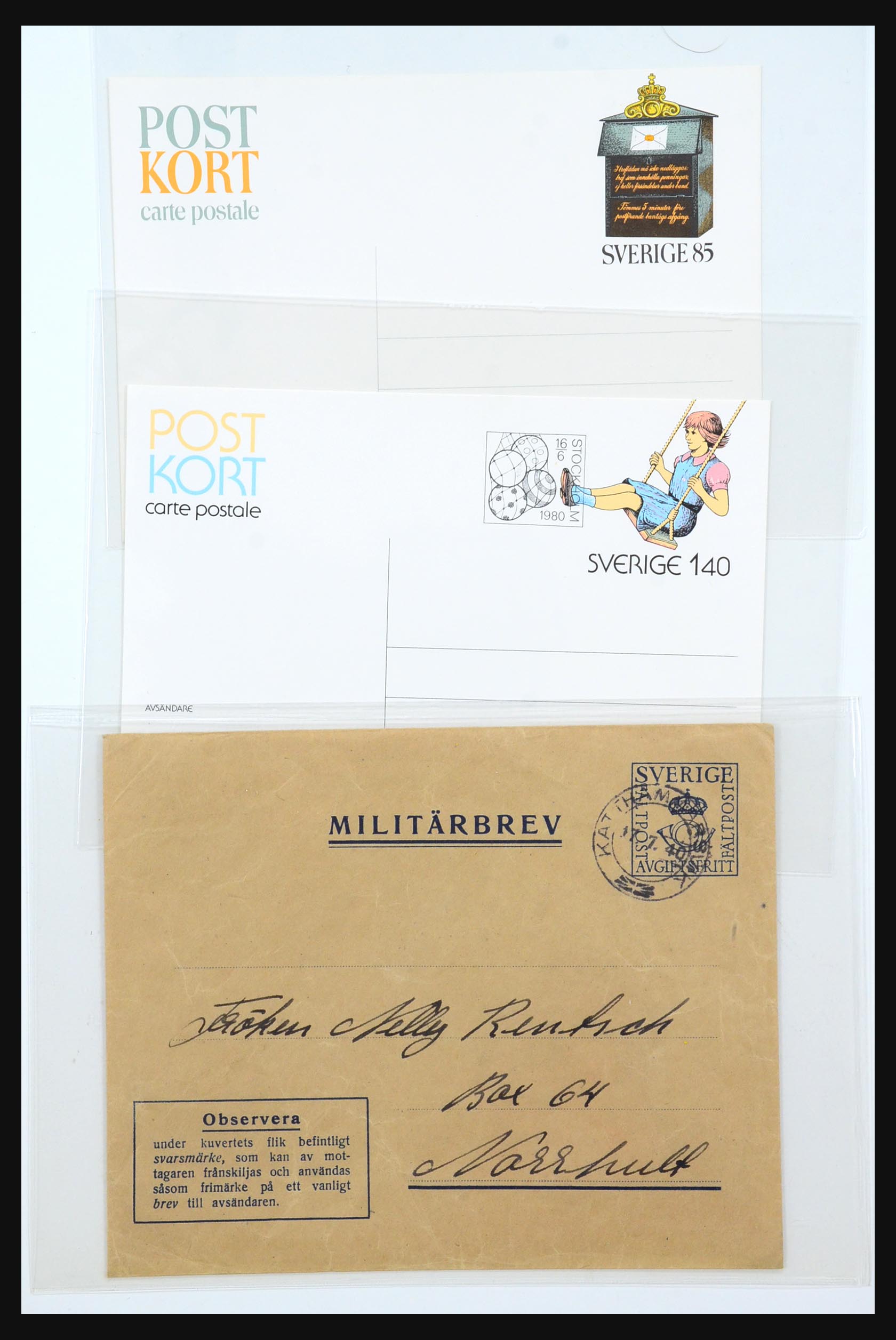 31364 018 - 31364 Zweden brieven 1864-1960.