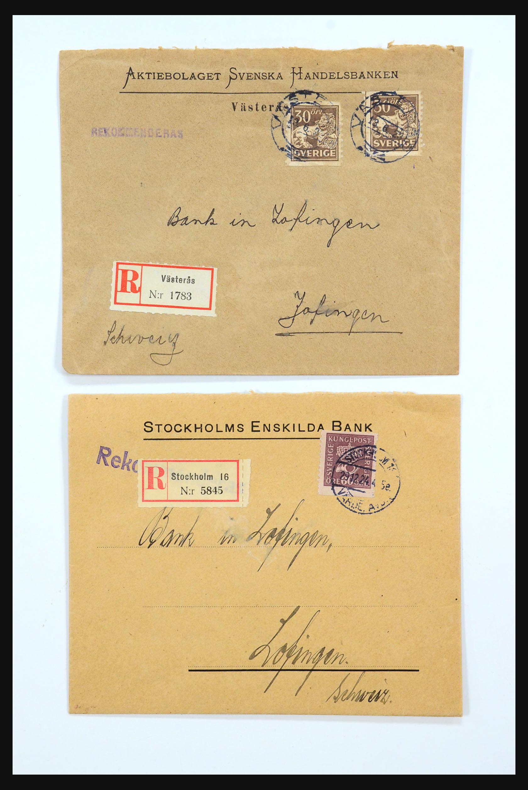 31364 019 - 31364 Sweden covers 1864-1960.