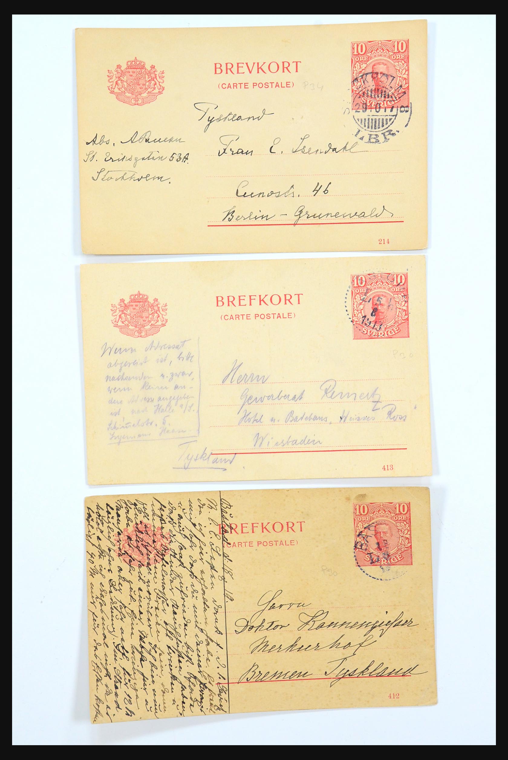 31364 022 - 31364 Zweden brieven 1864-1960.