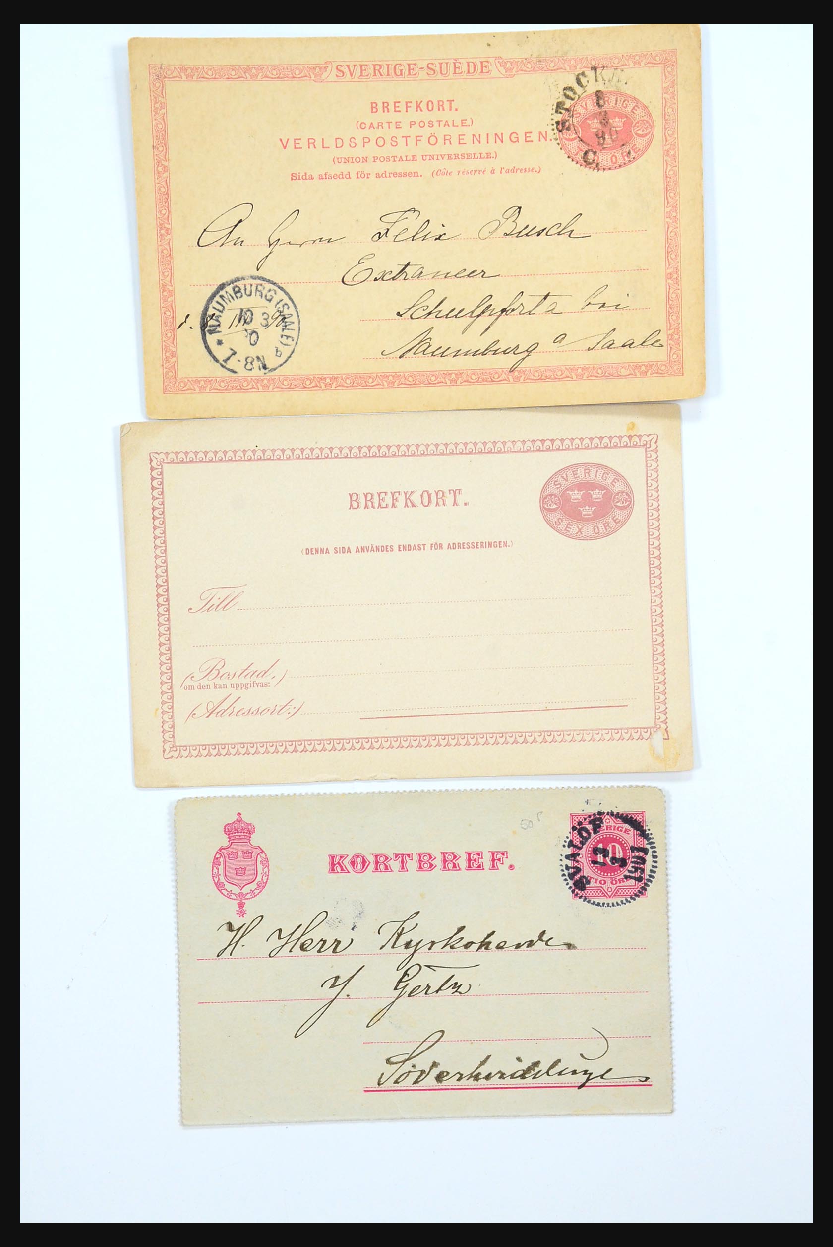 31364 025 - 31364 Zweden brieven 1864-1960.