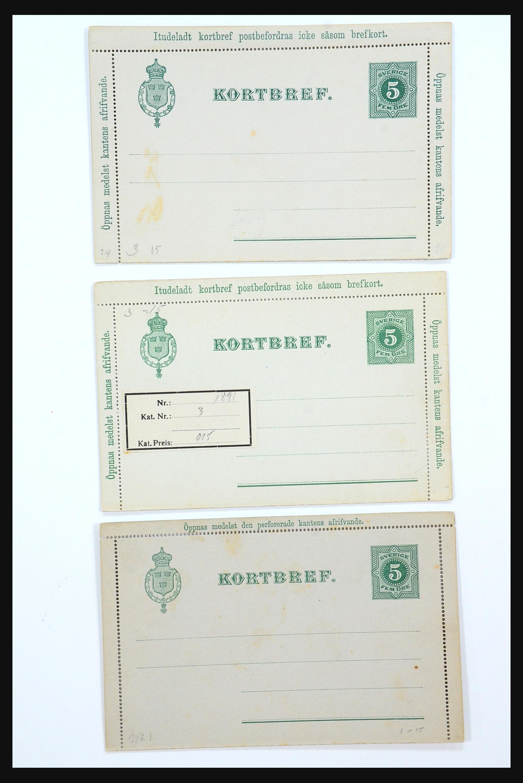 31364 029 - 31364 Zweden brieven 1864-1960.