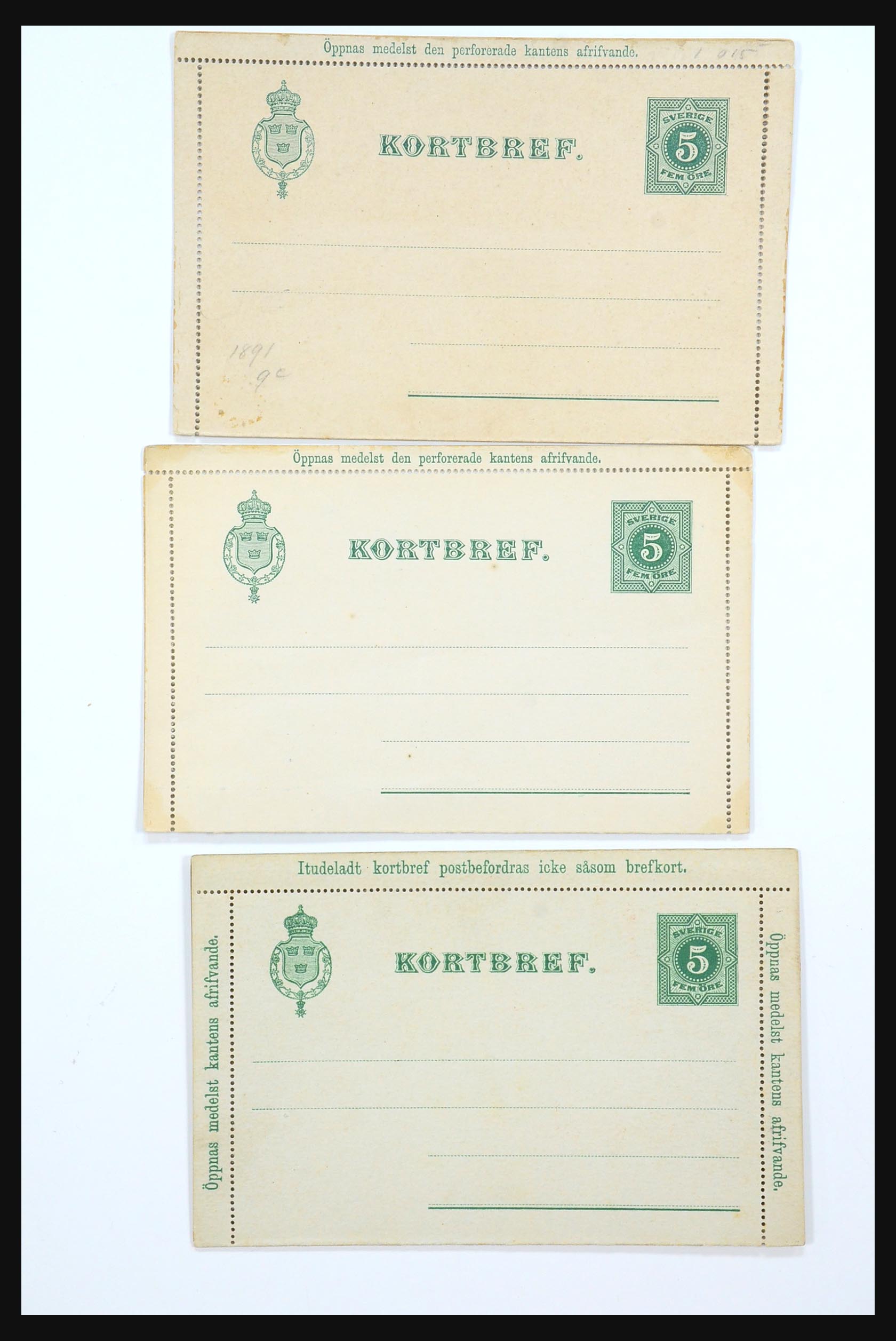31364 030 - 31364 Zweden brieven 1864-1960.