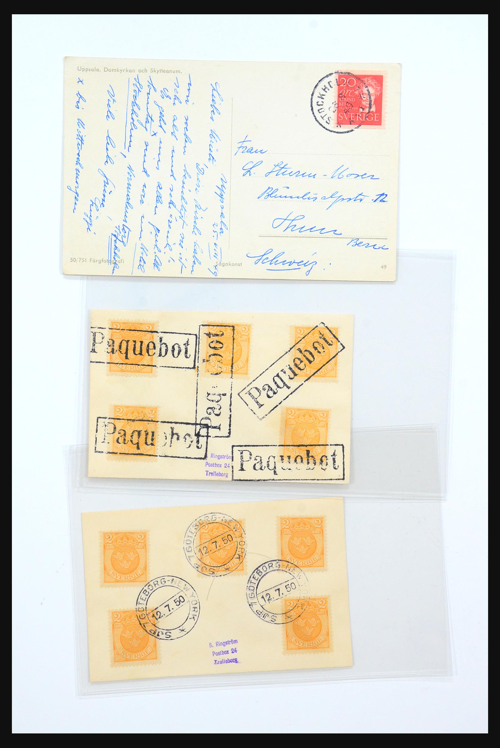 31364 089 - 31364 Zweden brieven 1864-1960.