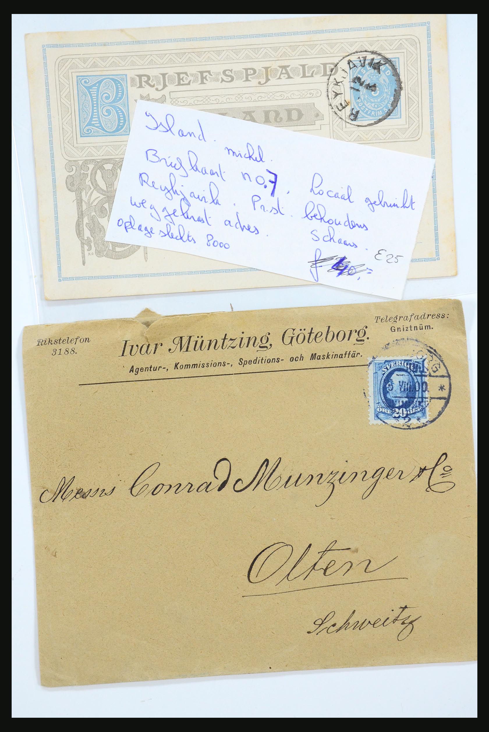 31364 248 - 31364 Zweden brieven 1864-1960.