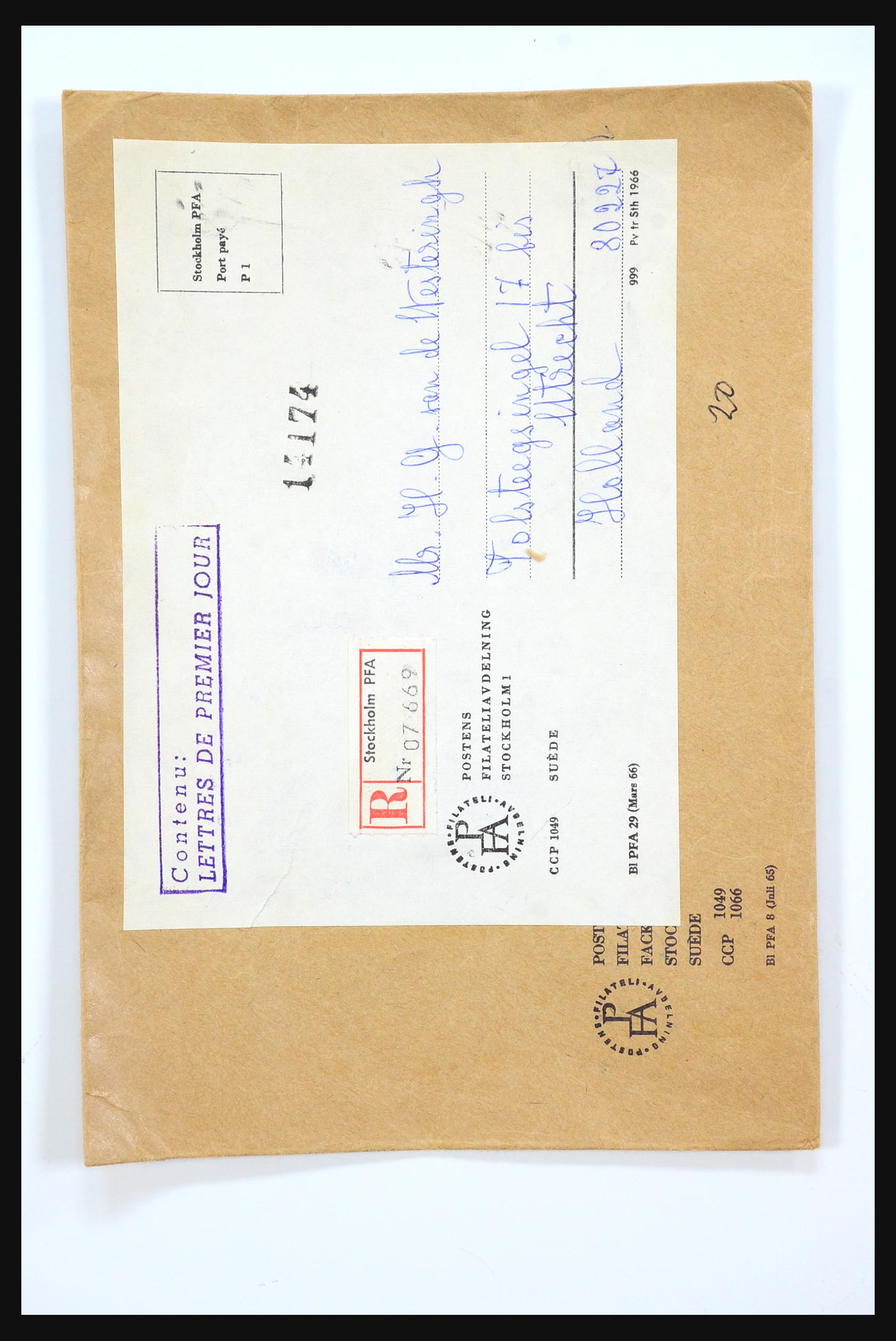 31364 251 - 31364 Zweden brieven 1864-1960.