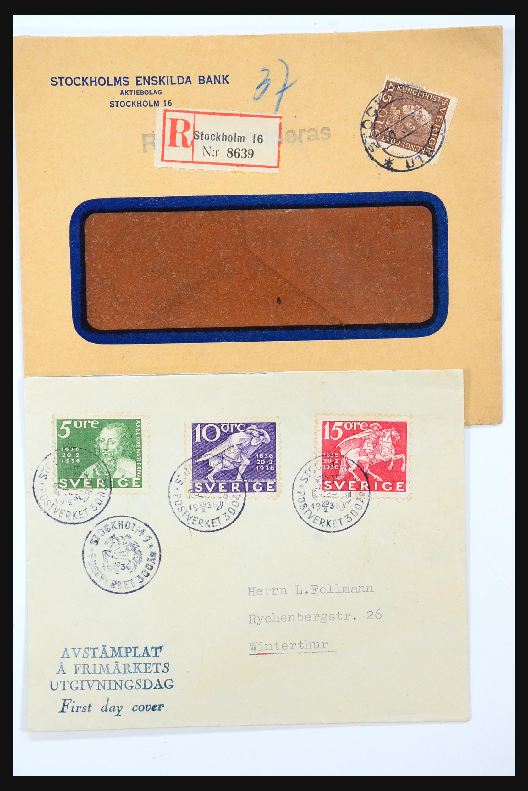 31364 253 - 31364 Zweden brieven 1864-1960.