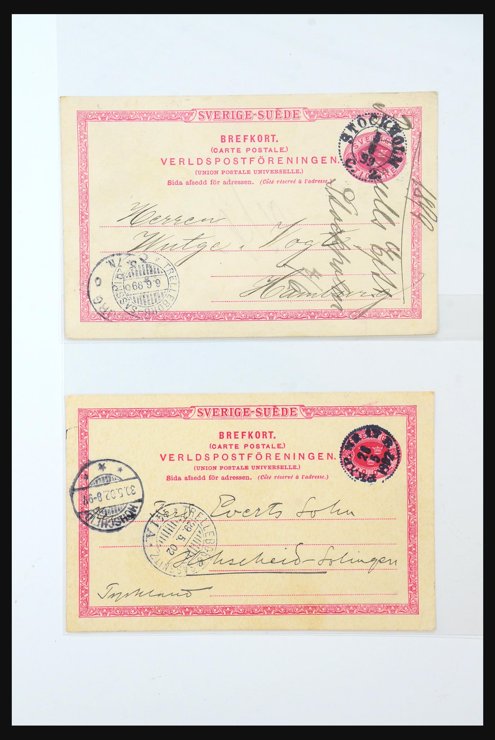 31364 273 - 31364 Zweden brieven 1864-1960.