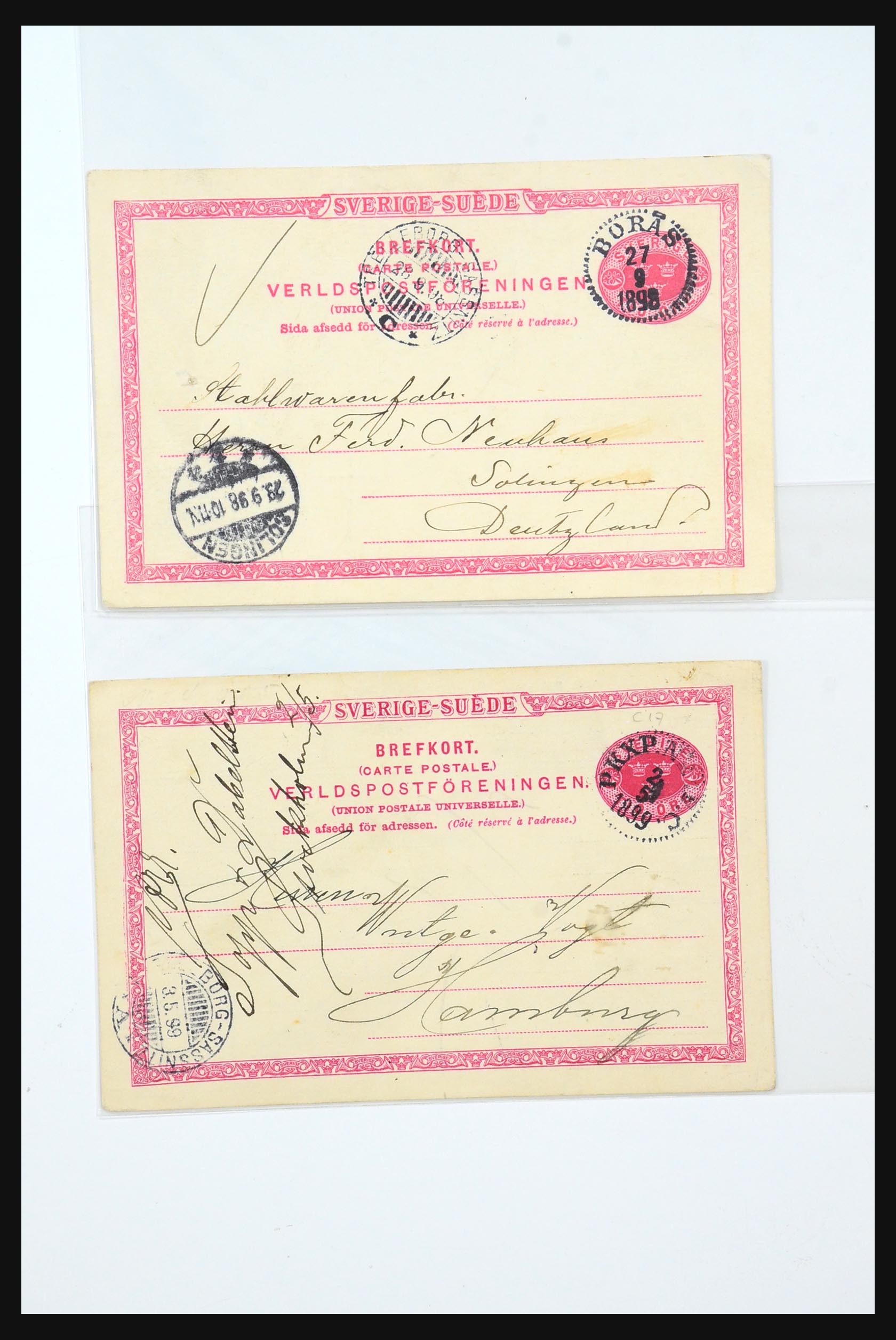 31364 274 - 31364 Zweden brieven 1864-1960.