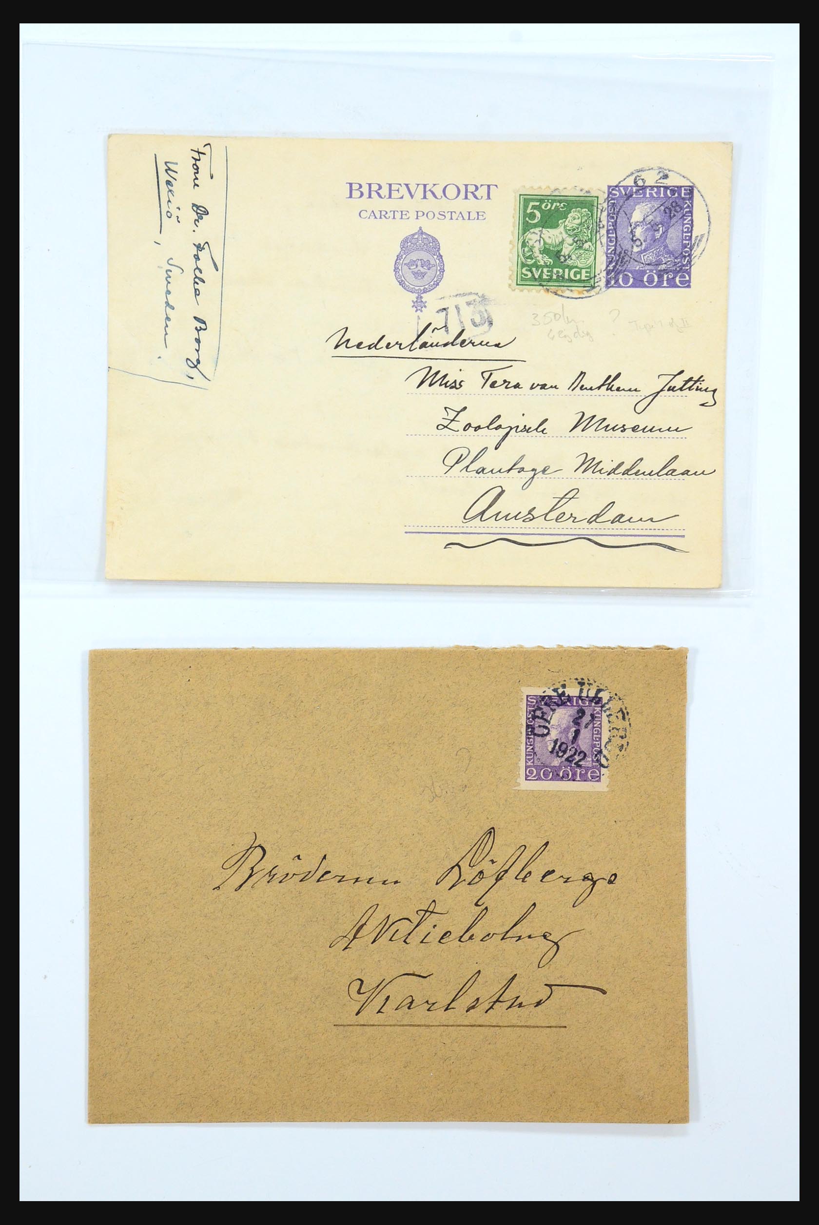 31364 294 - 31364 Zweden brieven 1864-1960.