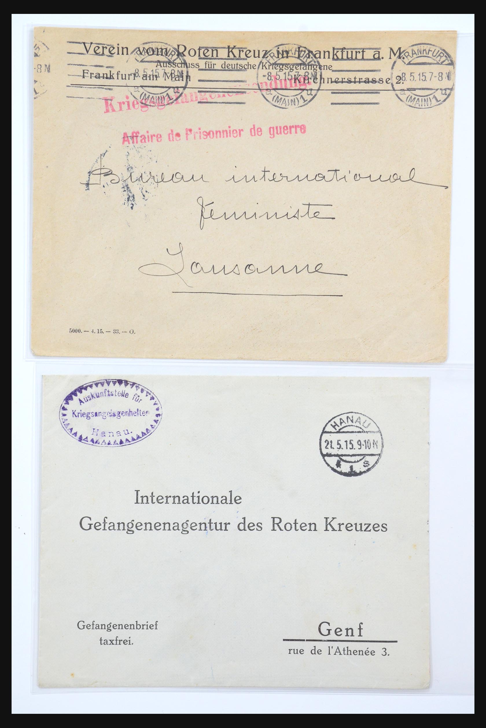 31365 0001 - 31365 Rode kruis brieven 1905-1975.
