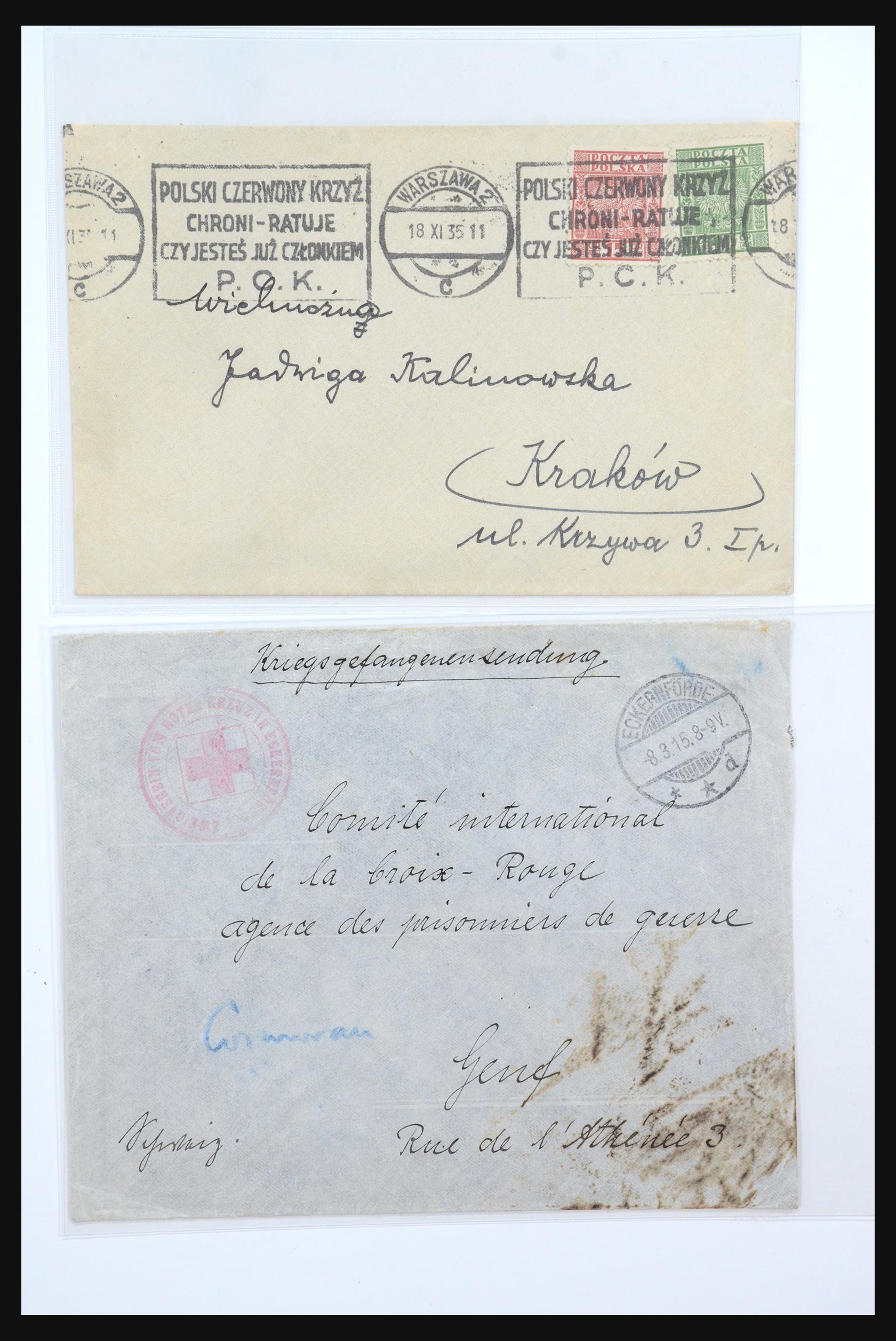31365 0004 - 31365 Red Cross covers 1905-1975.
