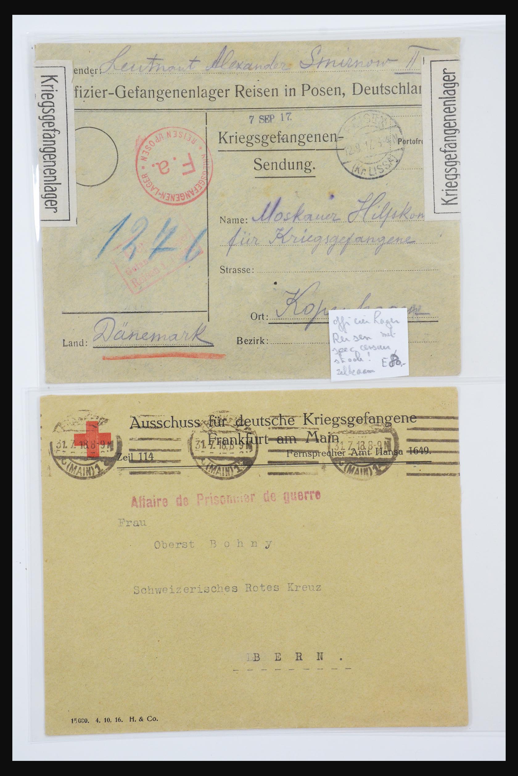 31365 0006 - 31365 Red Cross covers 1905-1975.