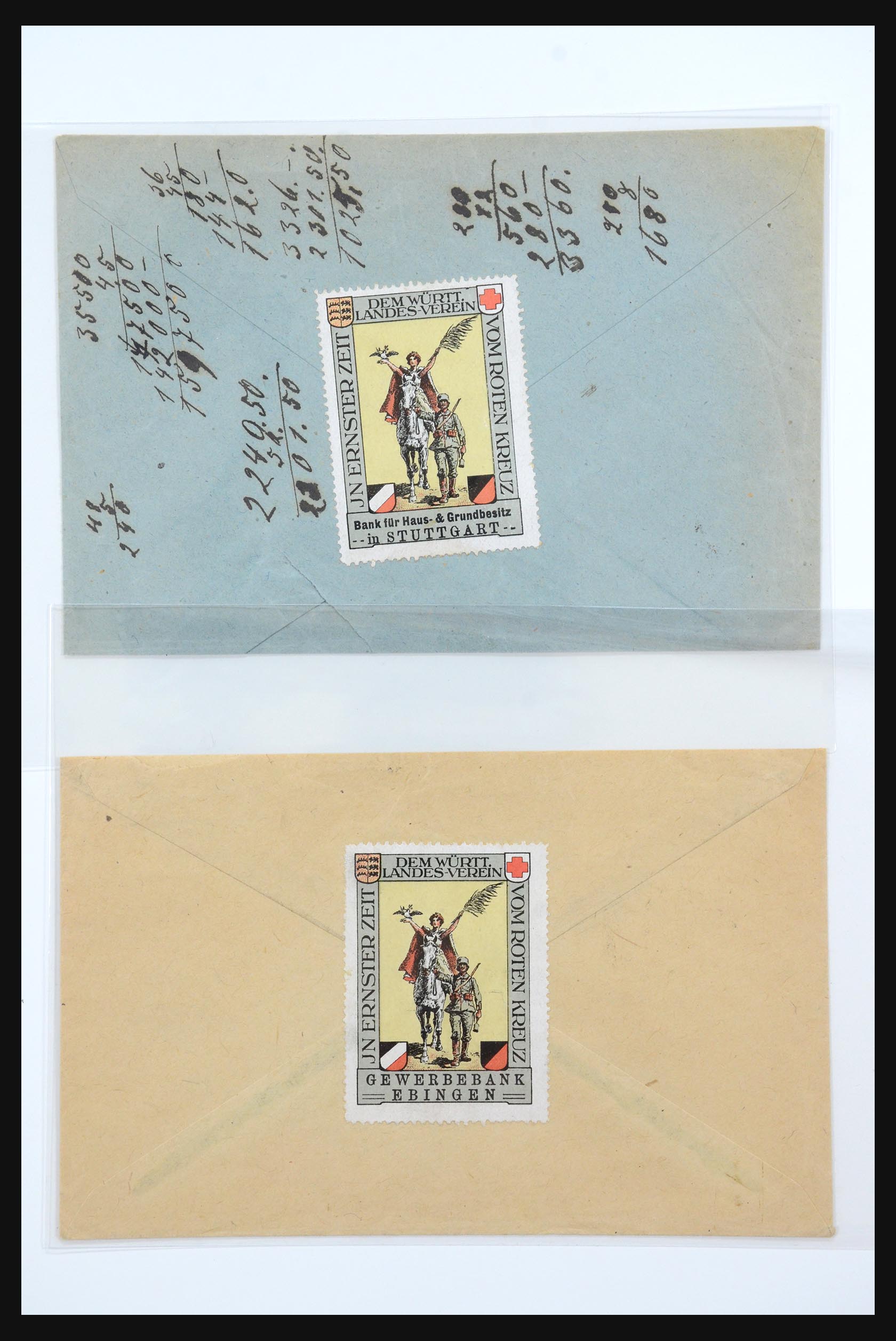 31365 0013 - 31365 Red Cross covers 1905-1975.