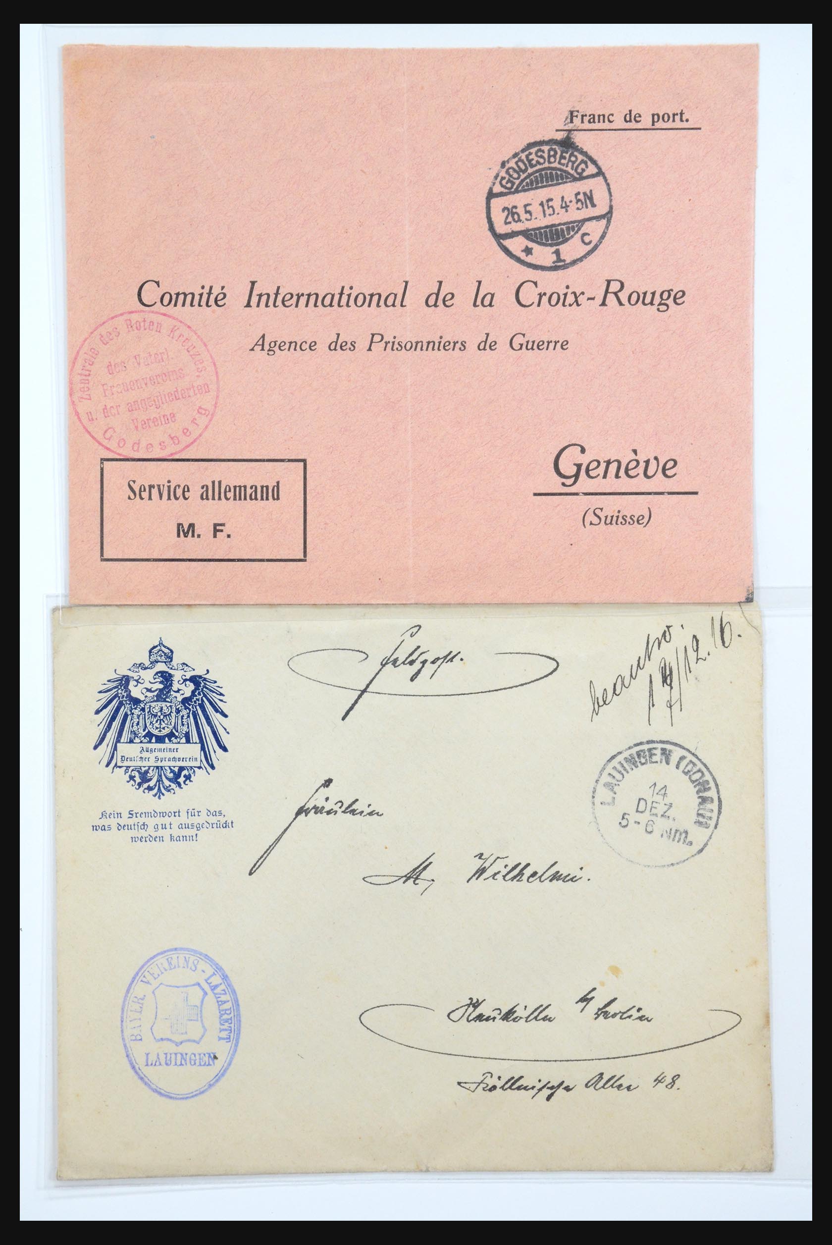 31365 0014 - 31365 Rode kruis brieven 1905-1975.