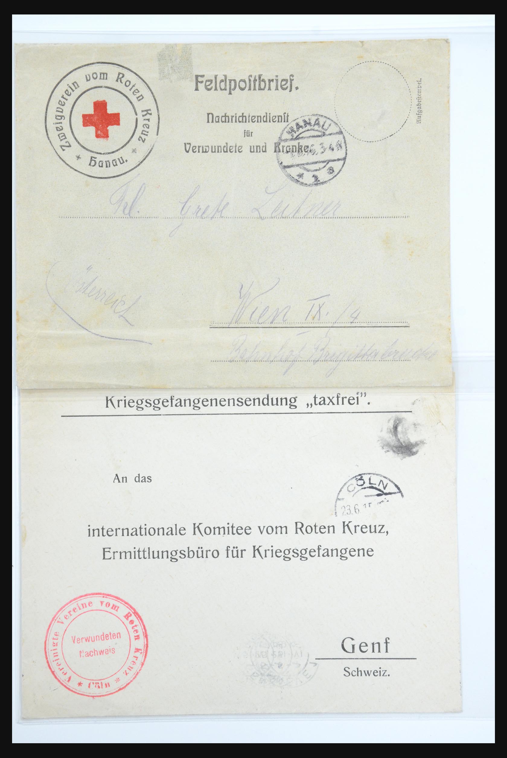 31365 0016 - 31365 Red Cross covers 1905-1975.