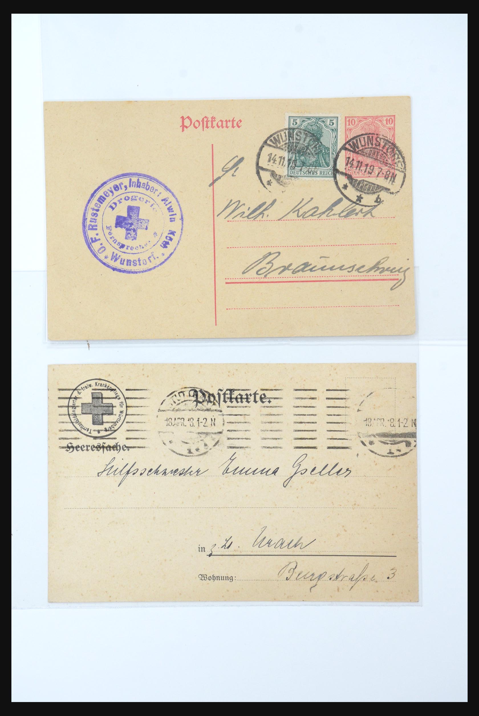 31365 0018 - 31365 Red Cross covers 1905-1975.